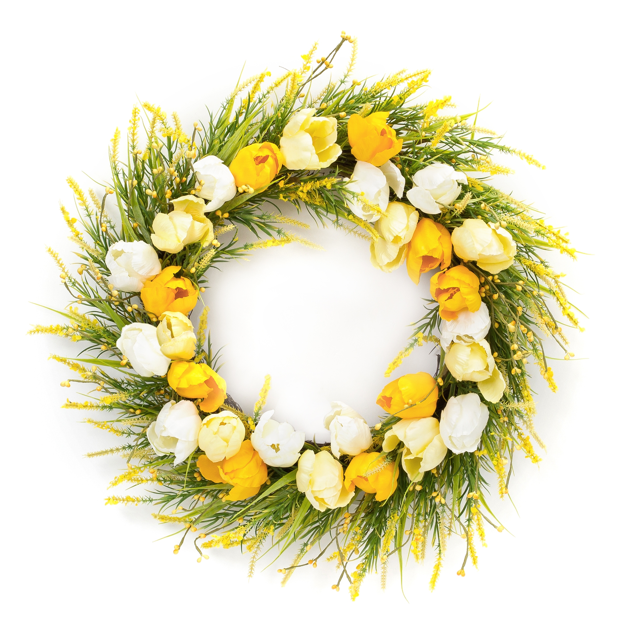 Tulip Wreath 21