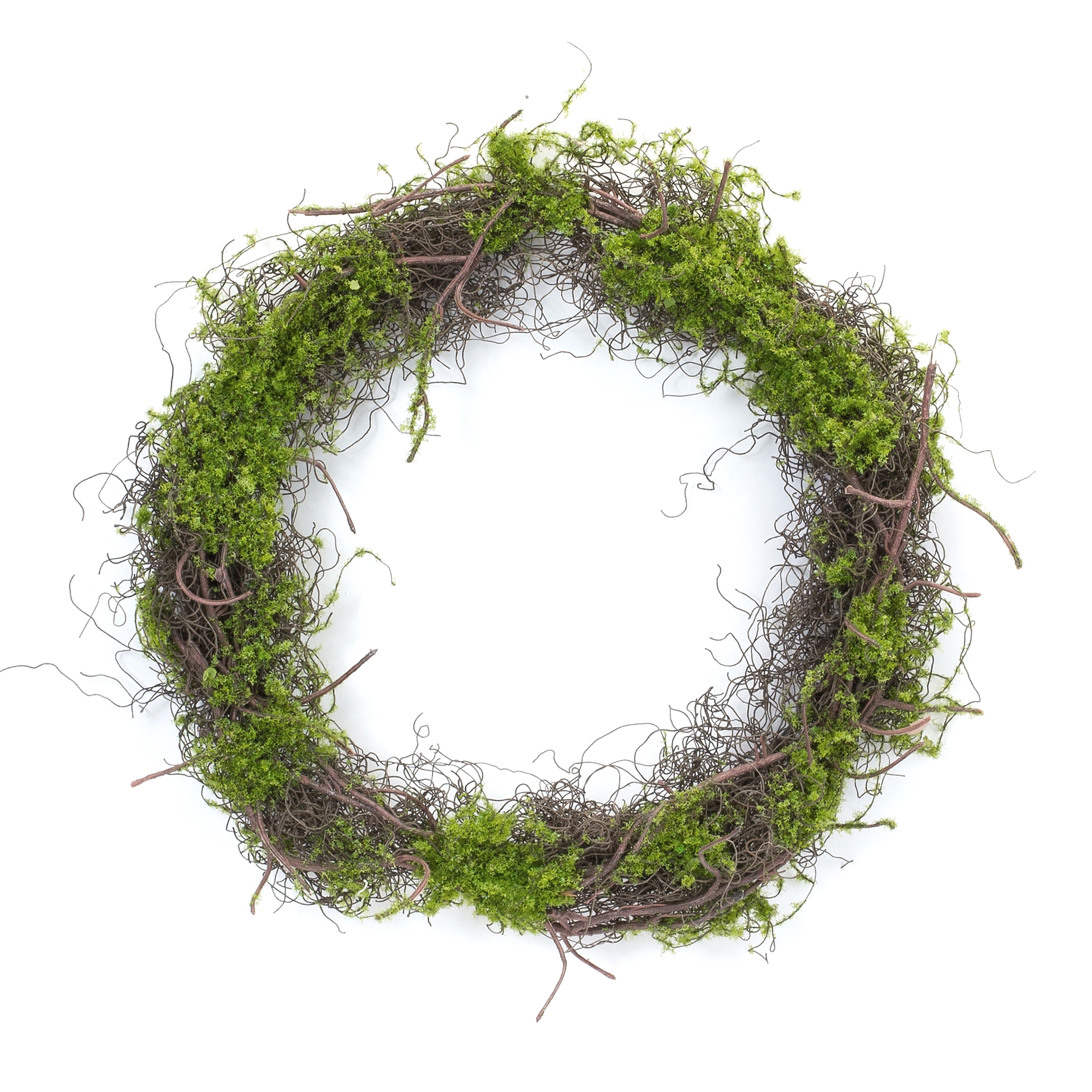 Moss Wreath (Set of 4) 17.5