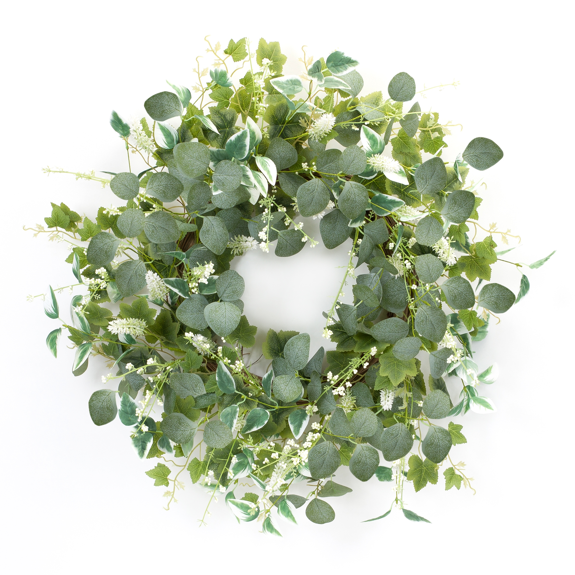 Mixed Foliage Wreath 24