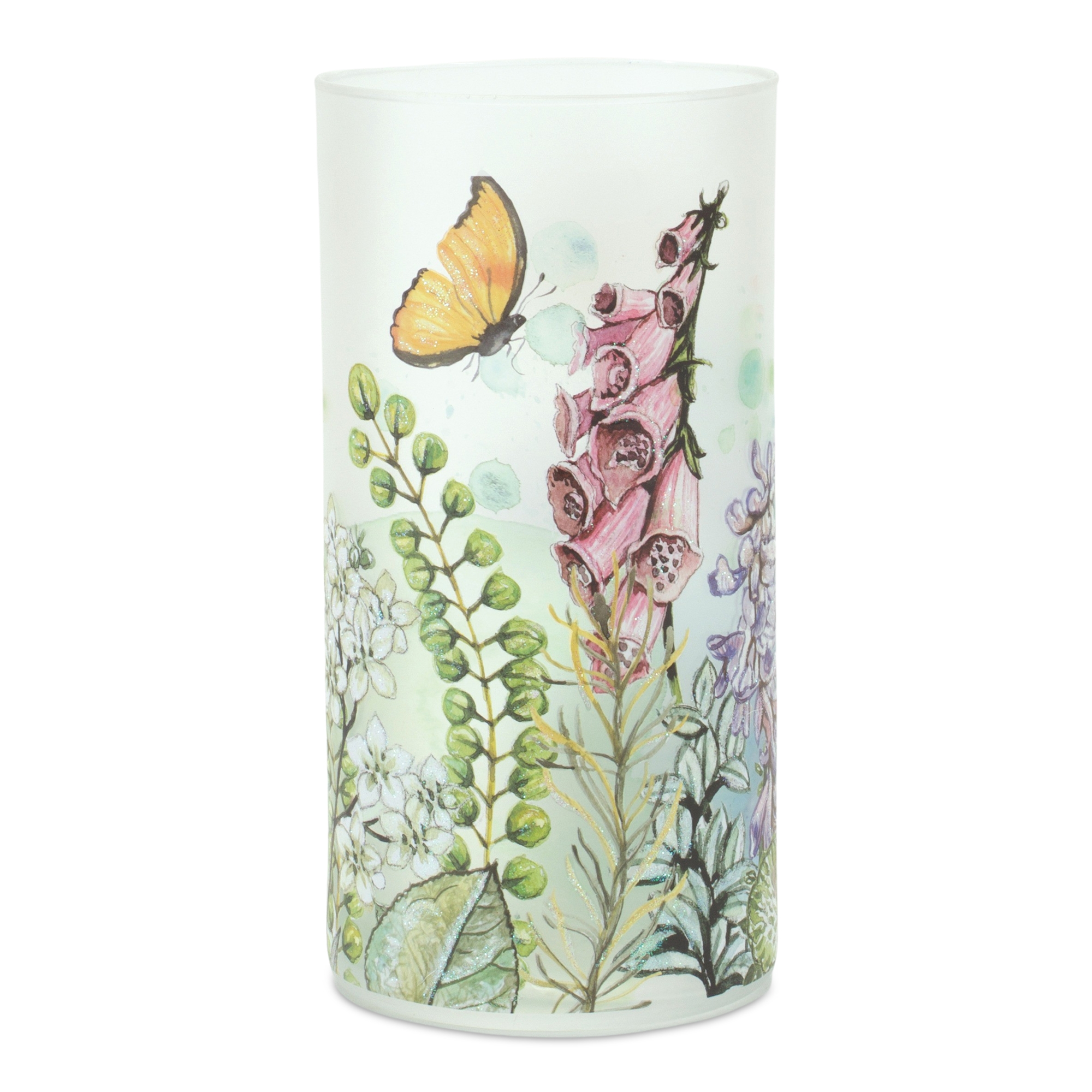 Foxglove and Butterfly Candle Holder (Set of 6) 4