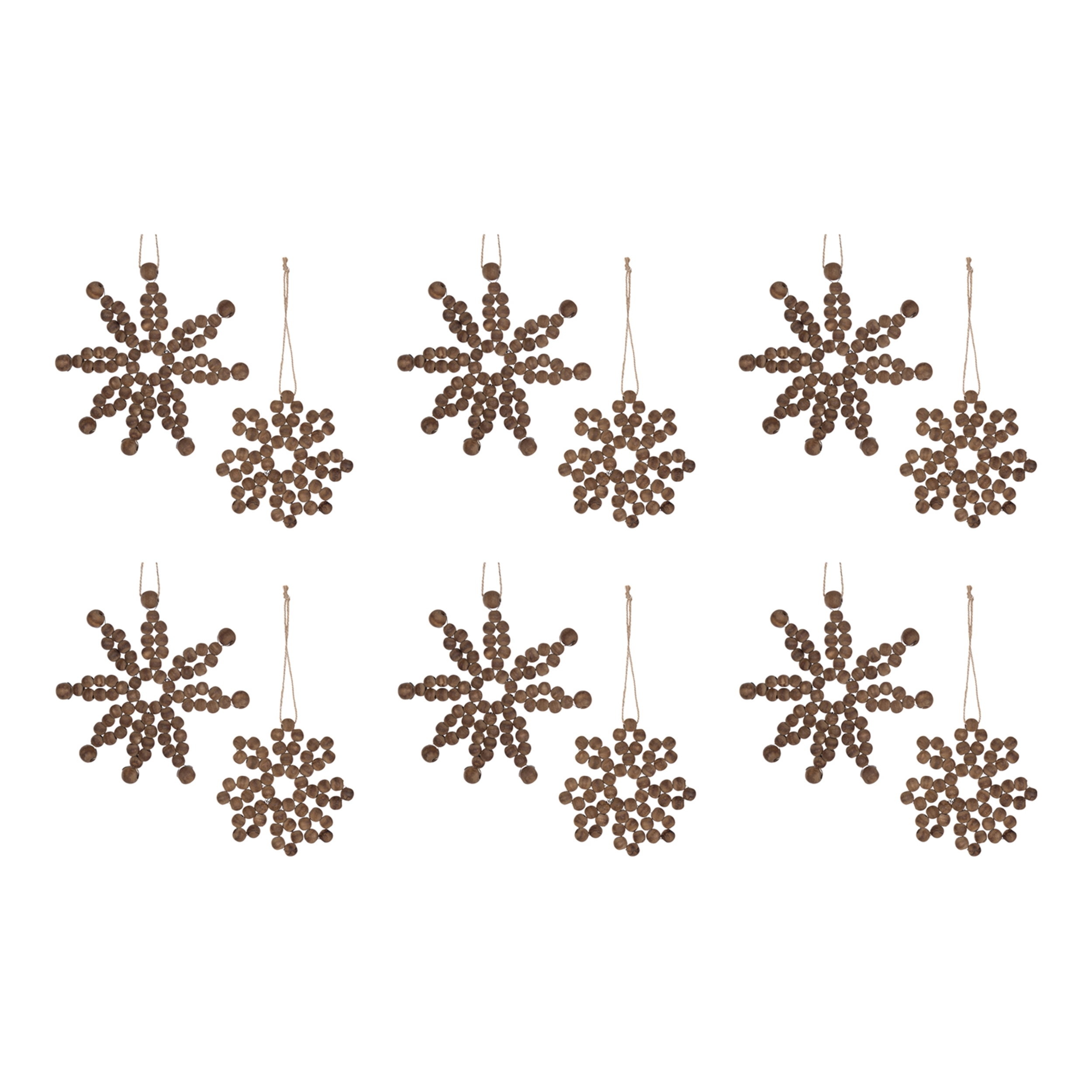 Snowflake Ornament (Set of 12) 4.75