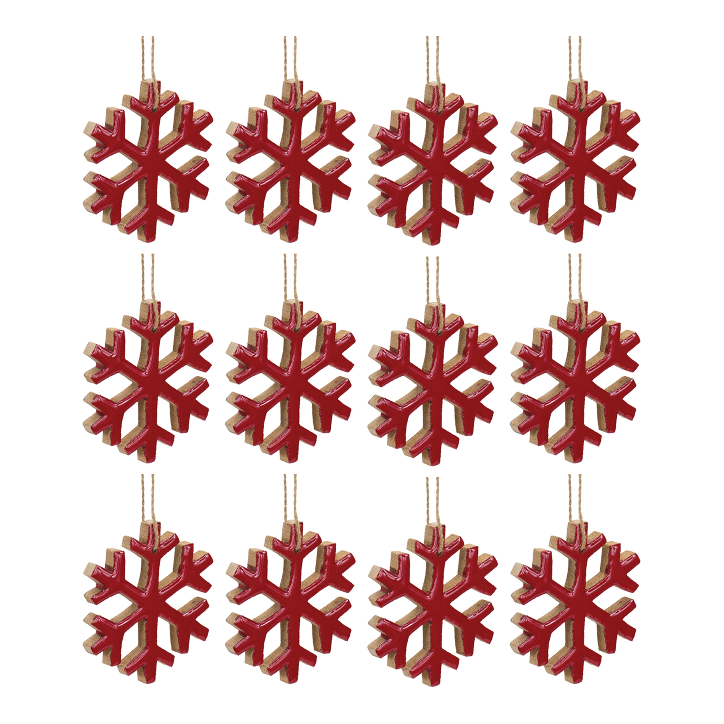 Snowflake Ornament (Set of 12) 4