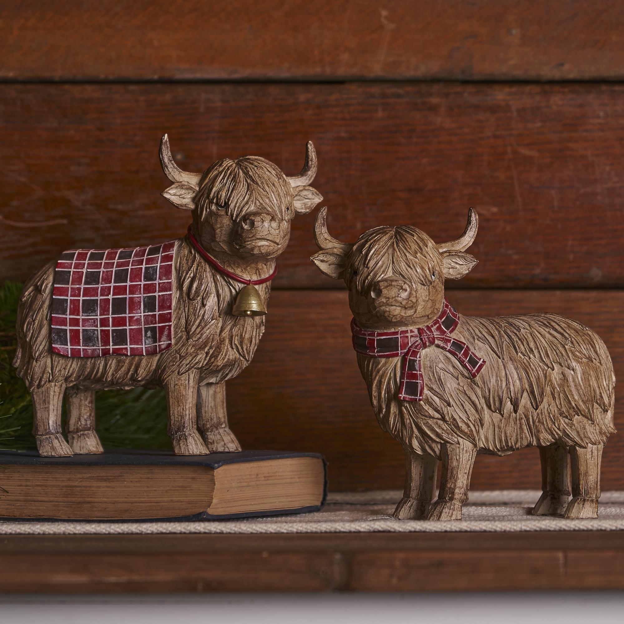Highland Cow (Set of 2) 7.75