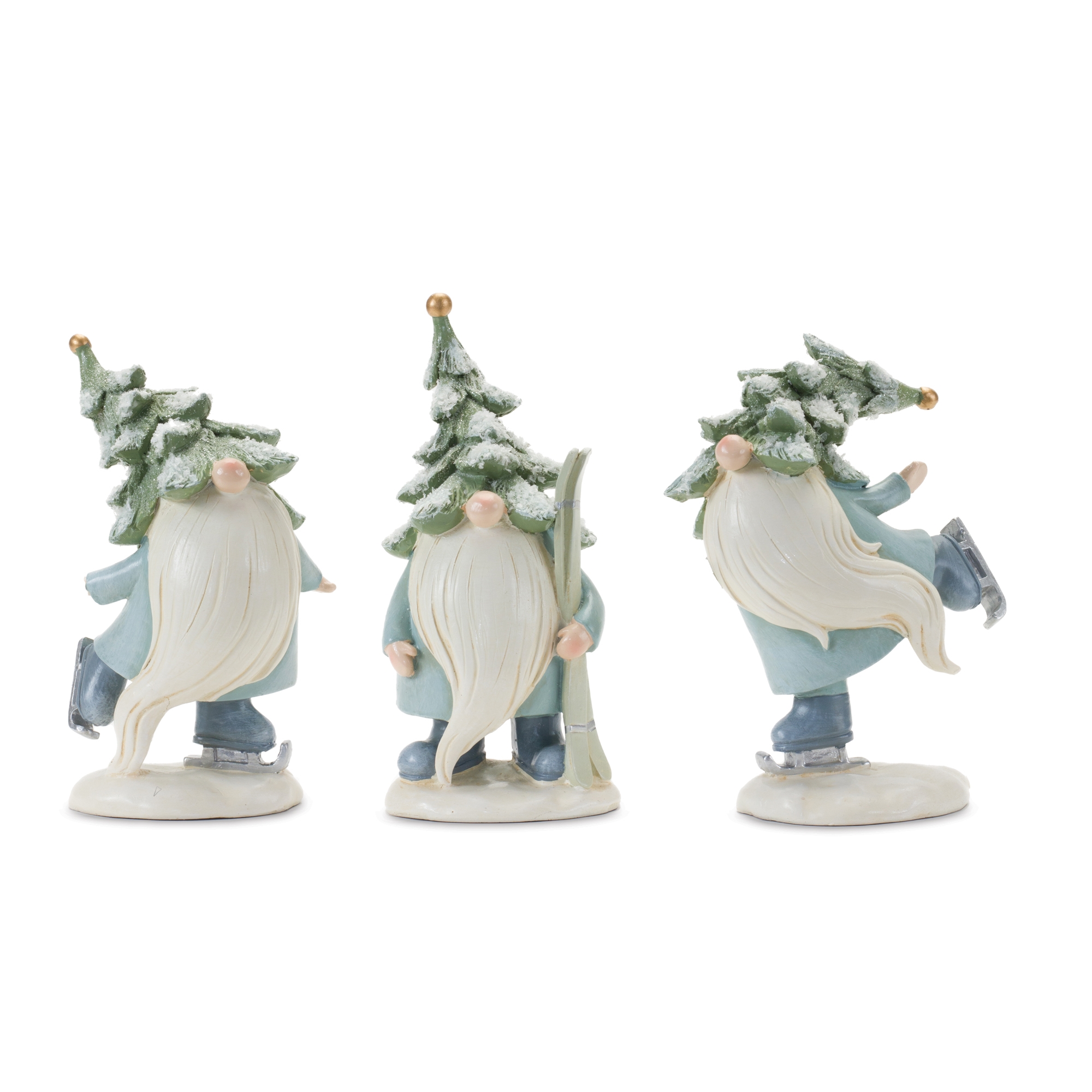 Gnome w/Skis and Skates (Set of 3) 7.25