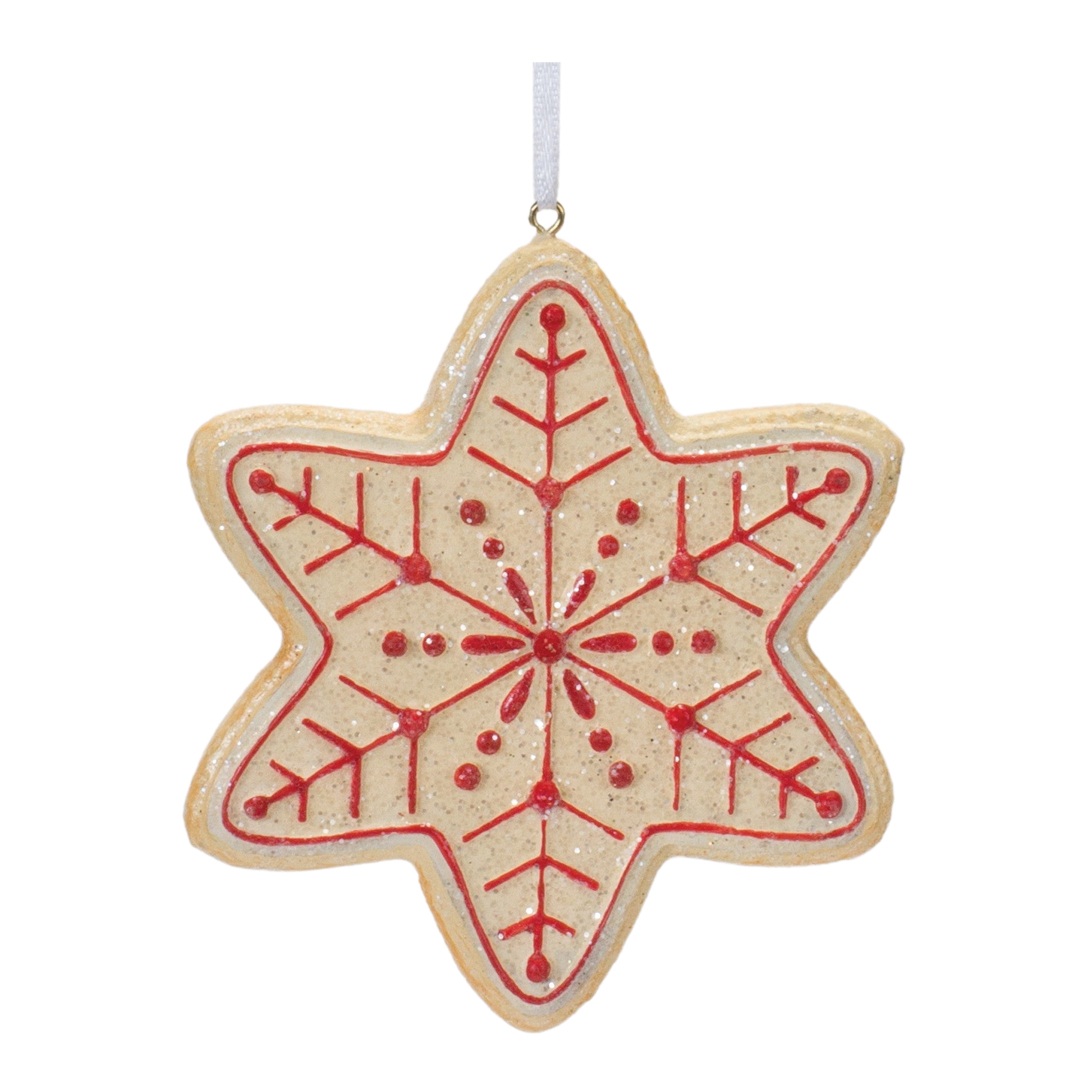 Gingerbread Snowflake Ornament (Set of 12) 4