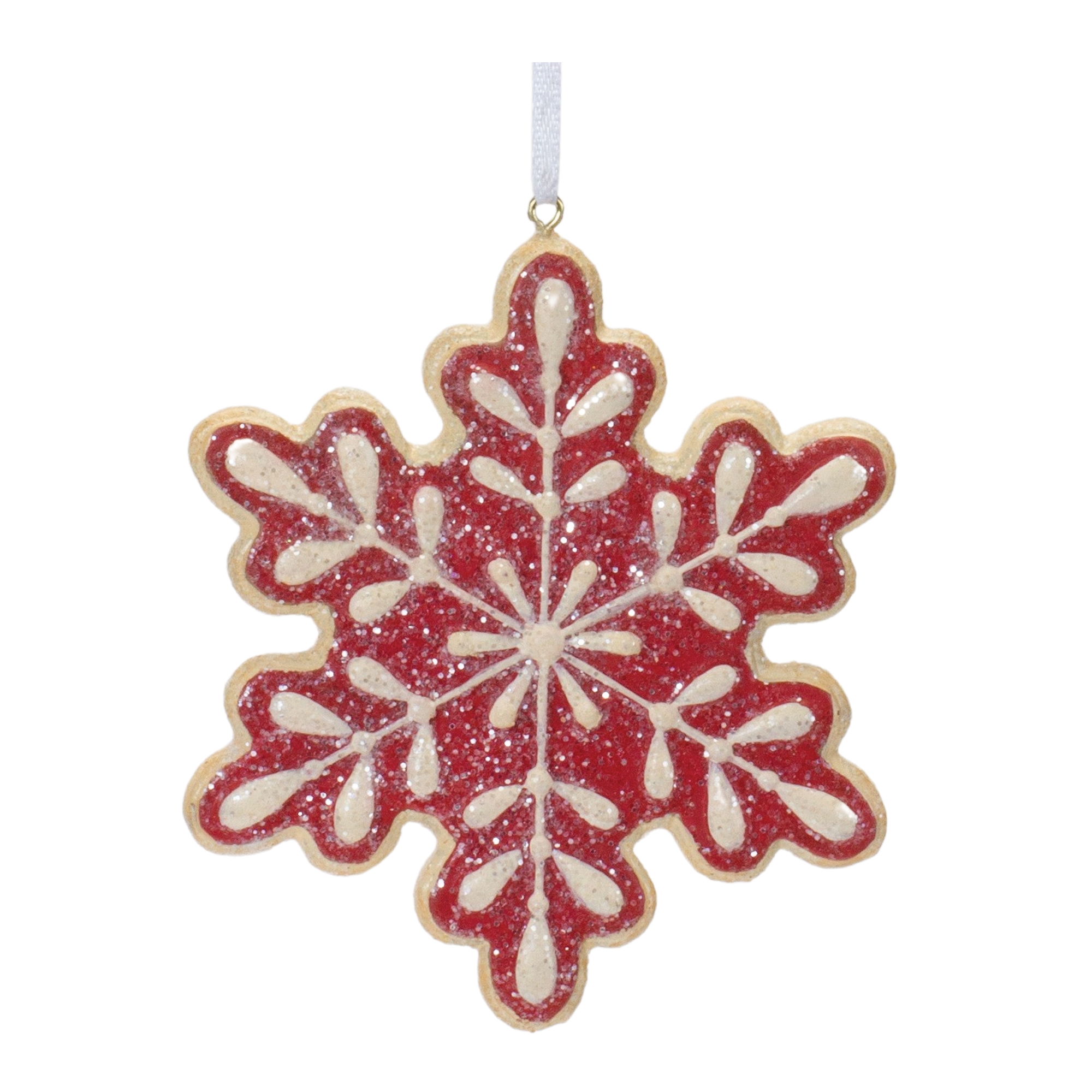 Gingerbread Snowflake Ornament (Set of 12) 4