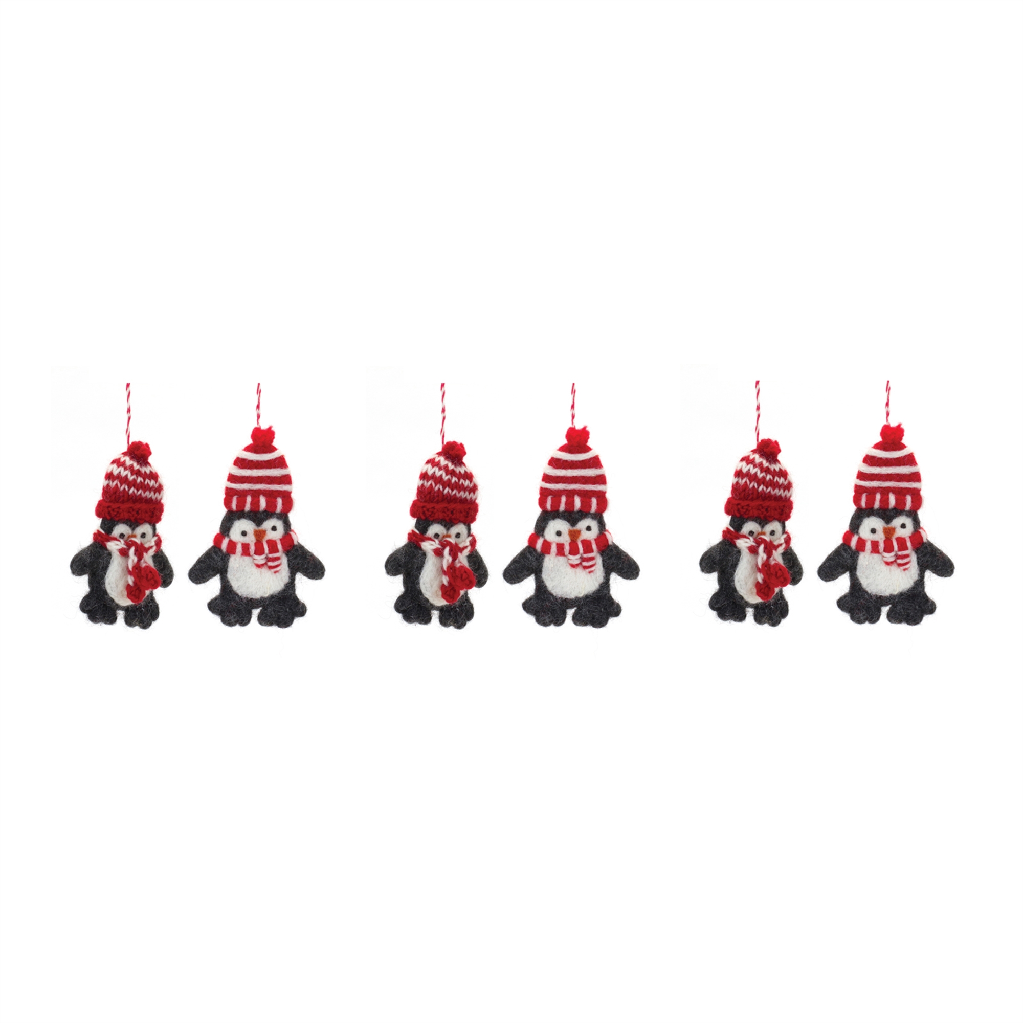 Penguin Ornament (Set of 6) 4.5