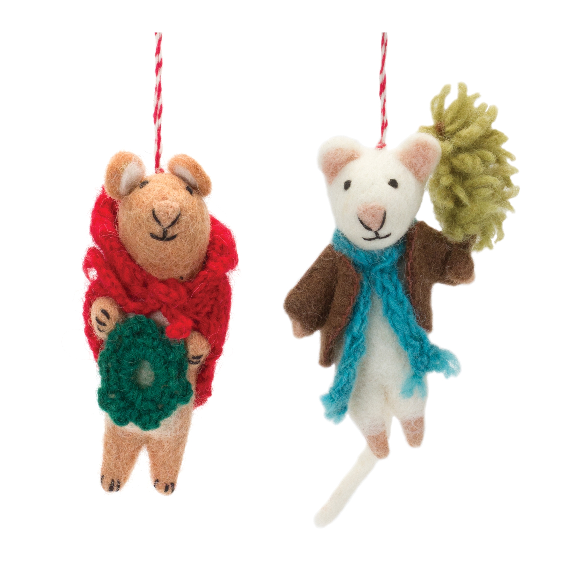 Mouse Ornament (Set of 6) 4.75