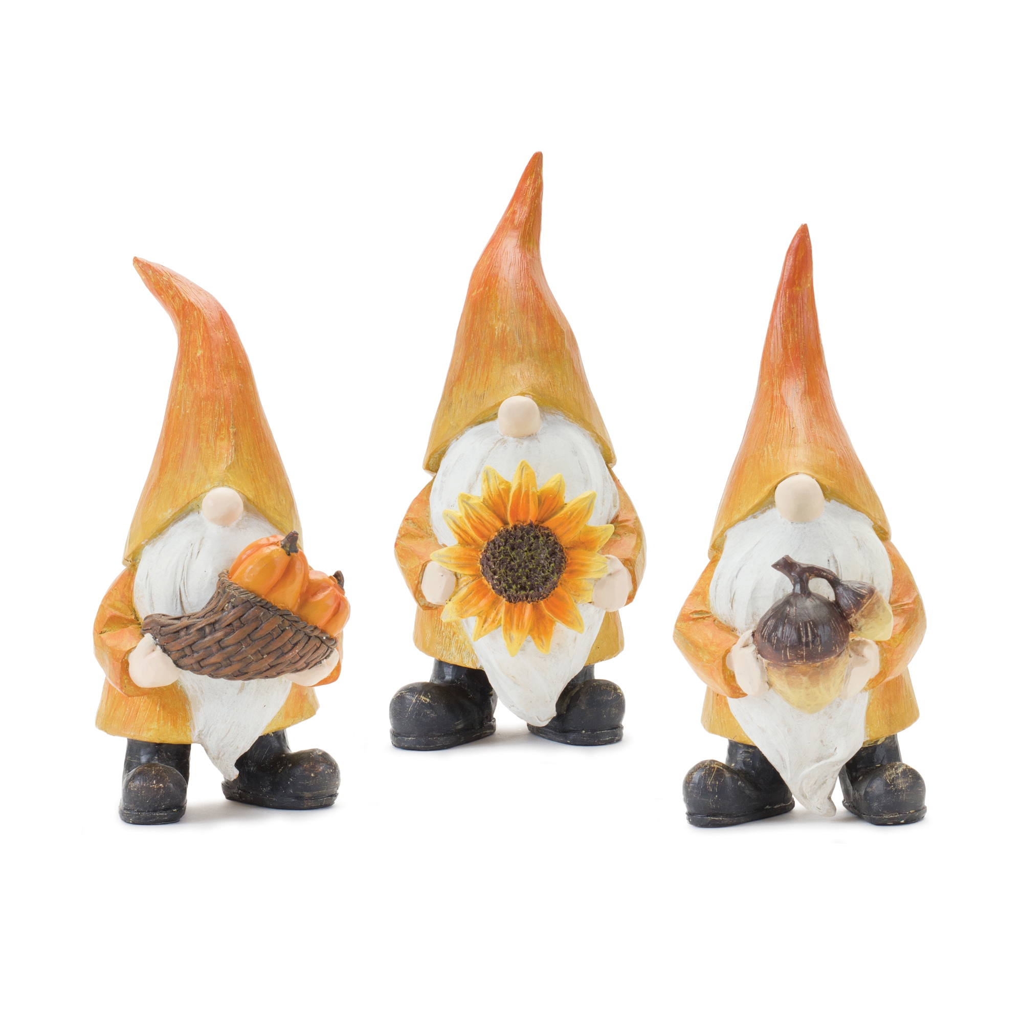 Fall Gnome (Set of 3) 7.25