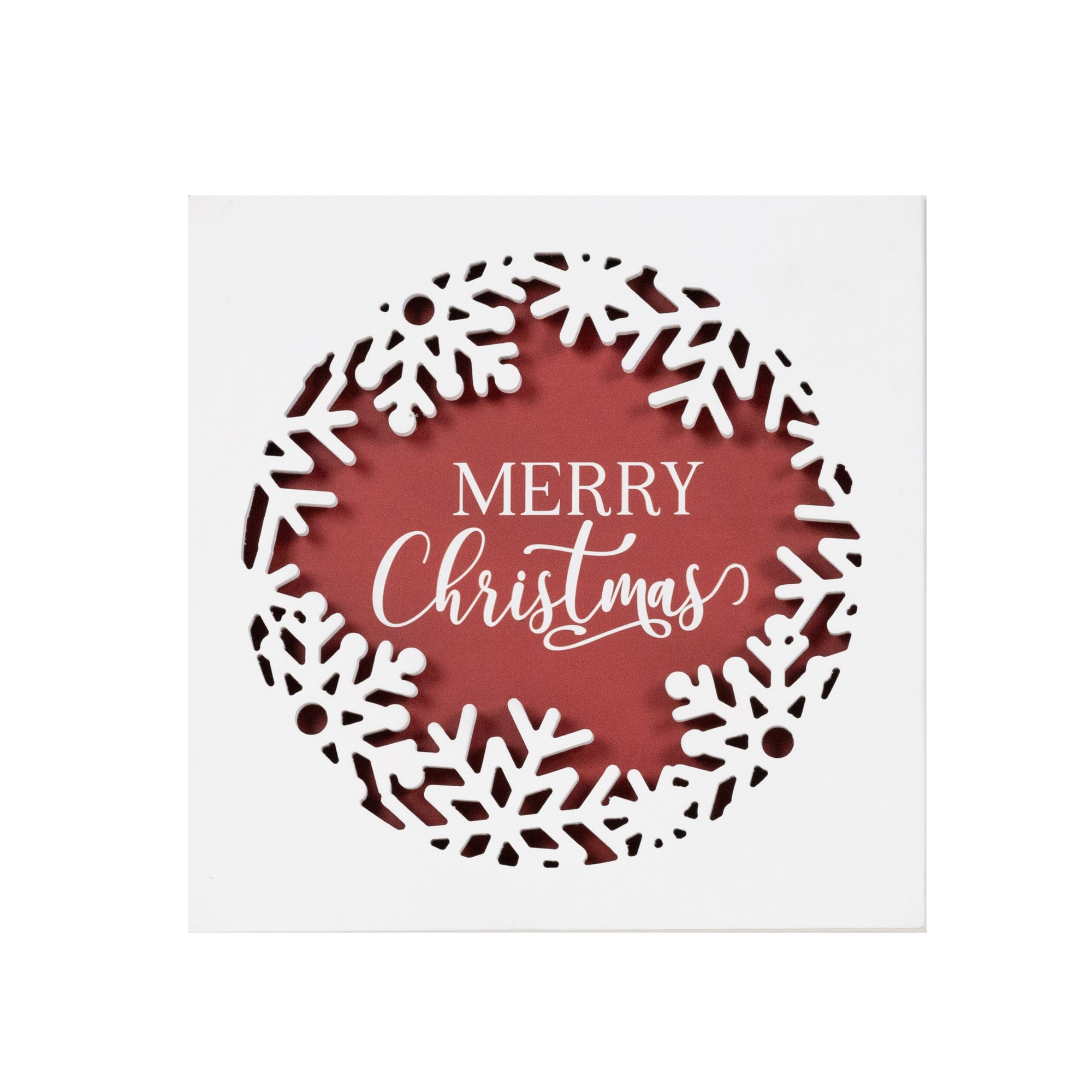 Merry Christmas Plaque 12