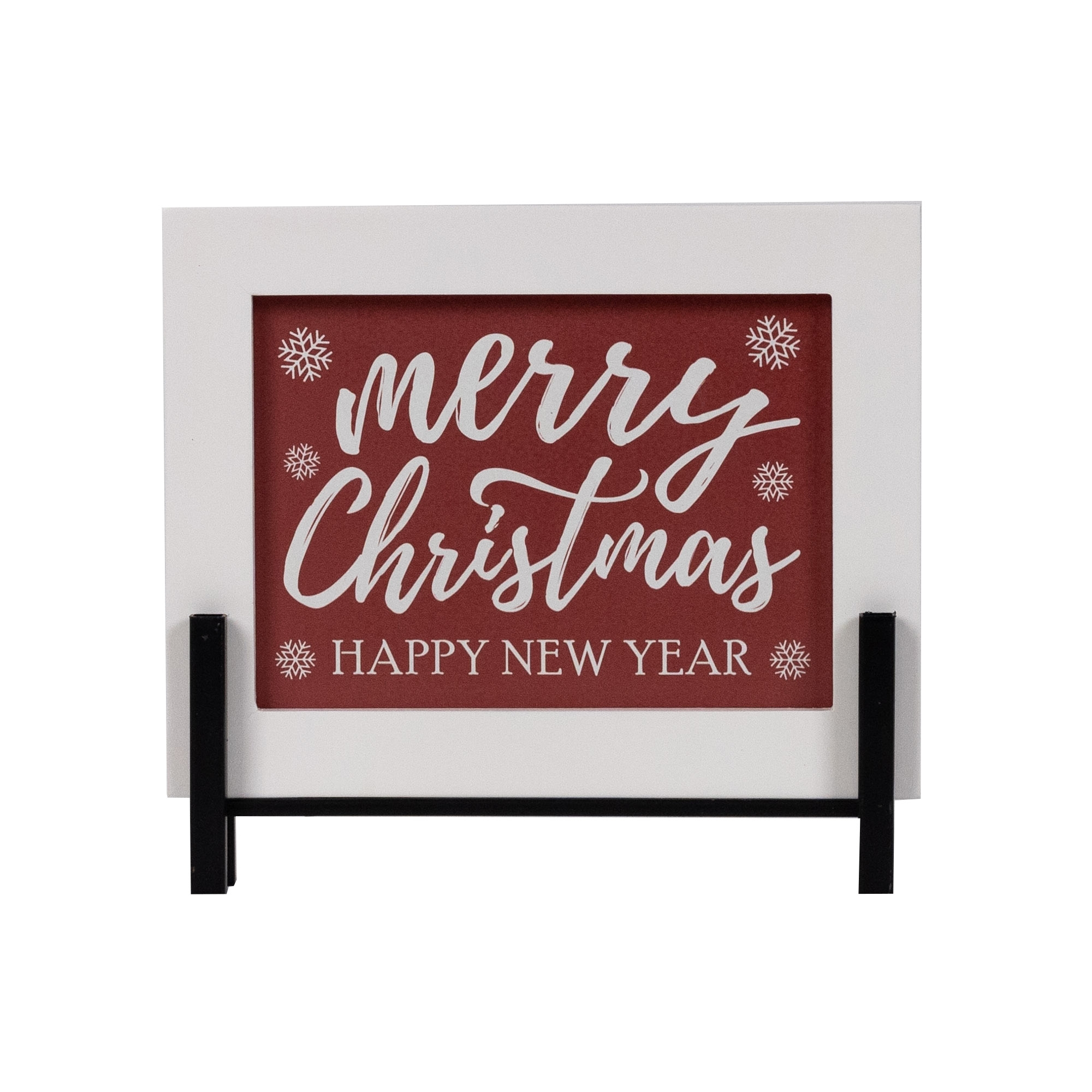 Merry Christmas/Happy New Year Sign 8.5