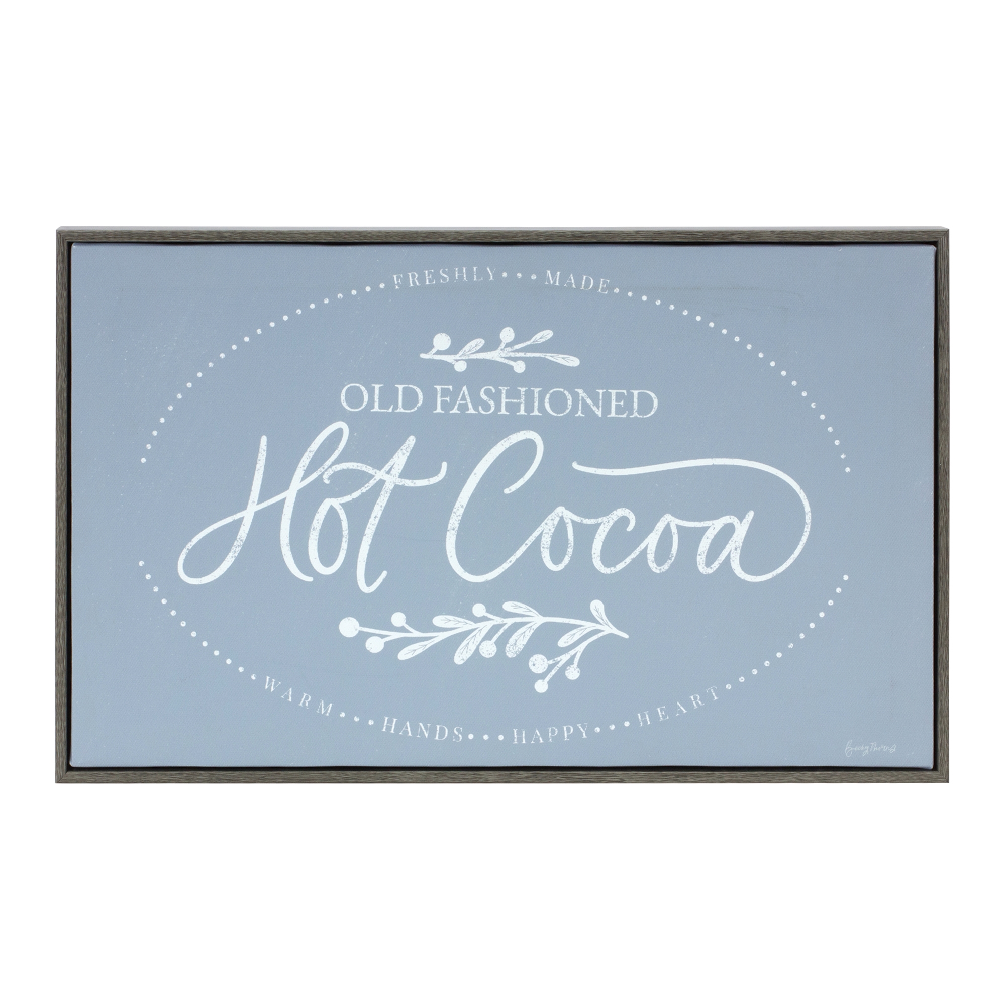 Cocoa and Cookies Frame (Set of 2) 15.5