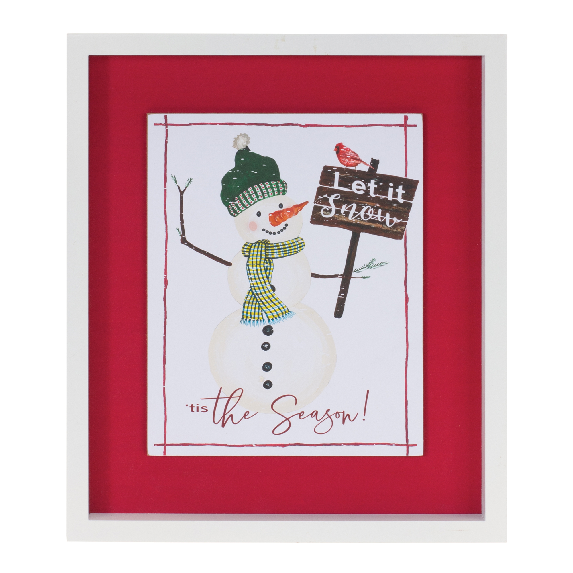 Snowman Frame (Set of 2) 12