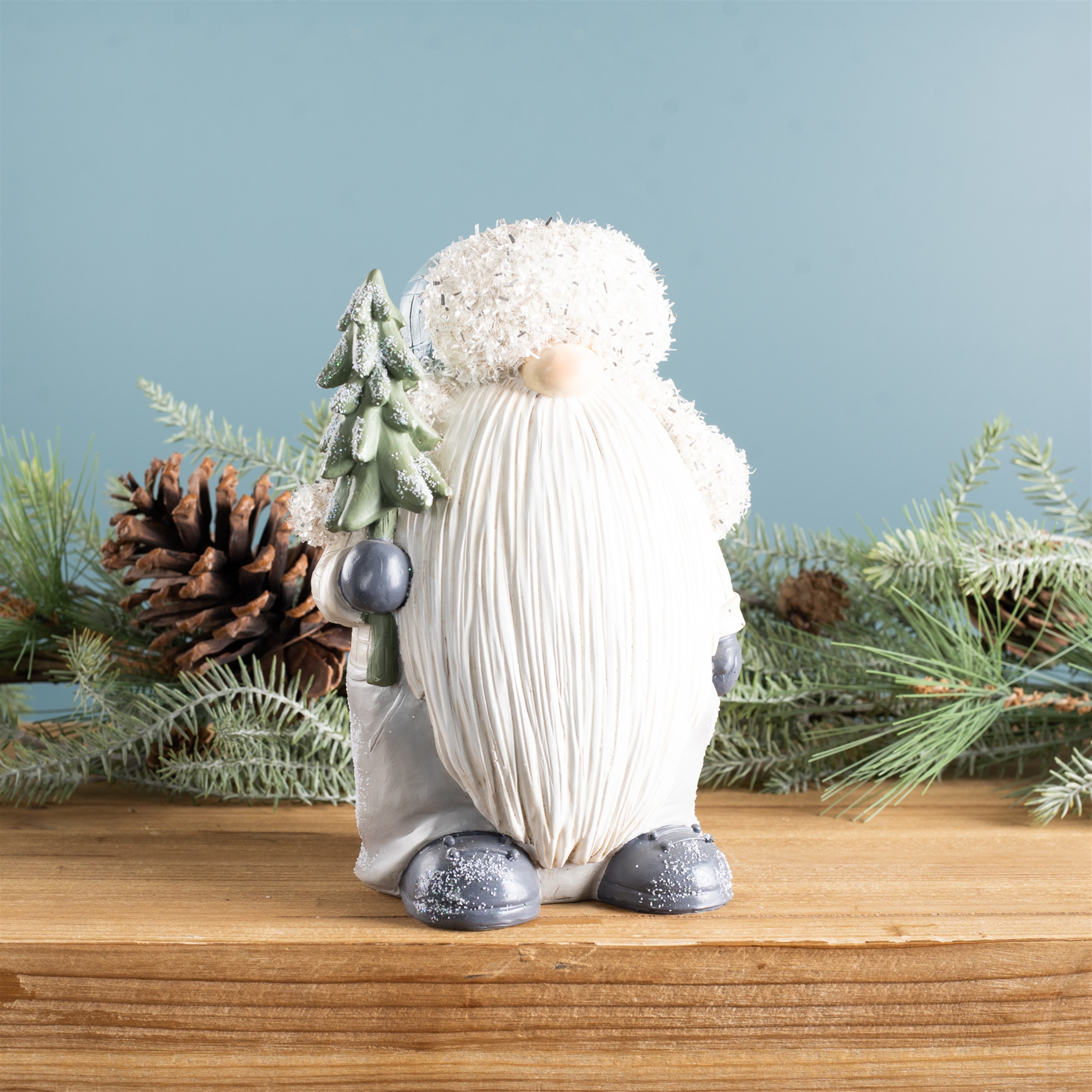 Gnome w/Tree (Set of 2) 8.25