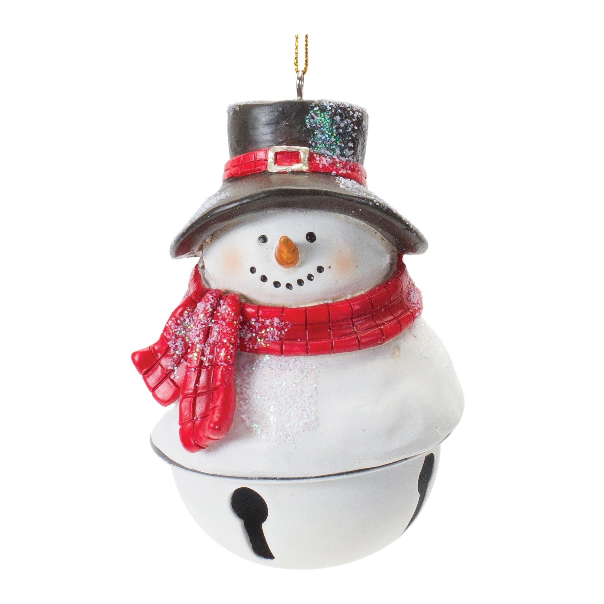 Snowman/Bell Ornament (Set of 12) 4.5