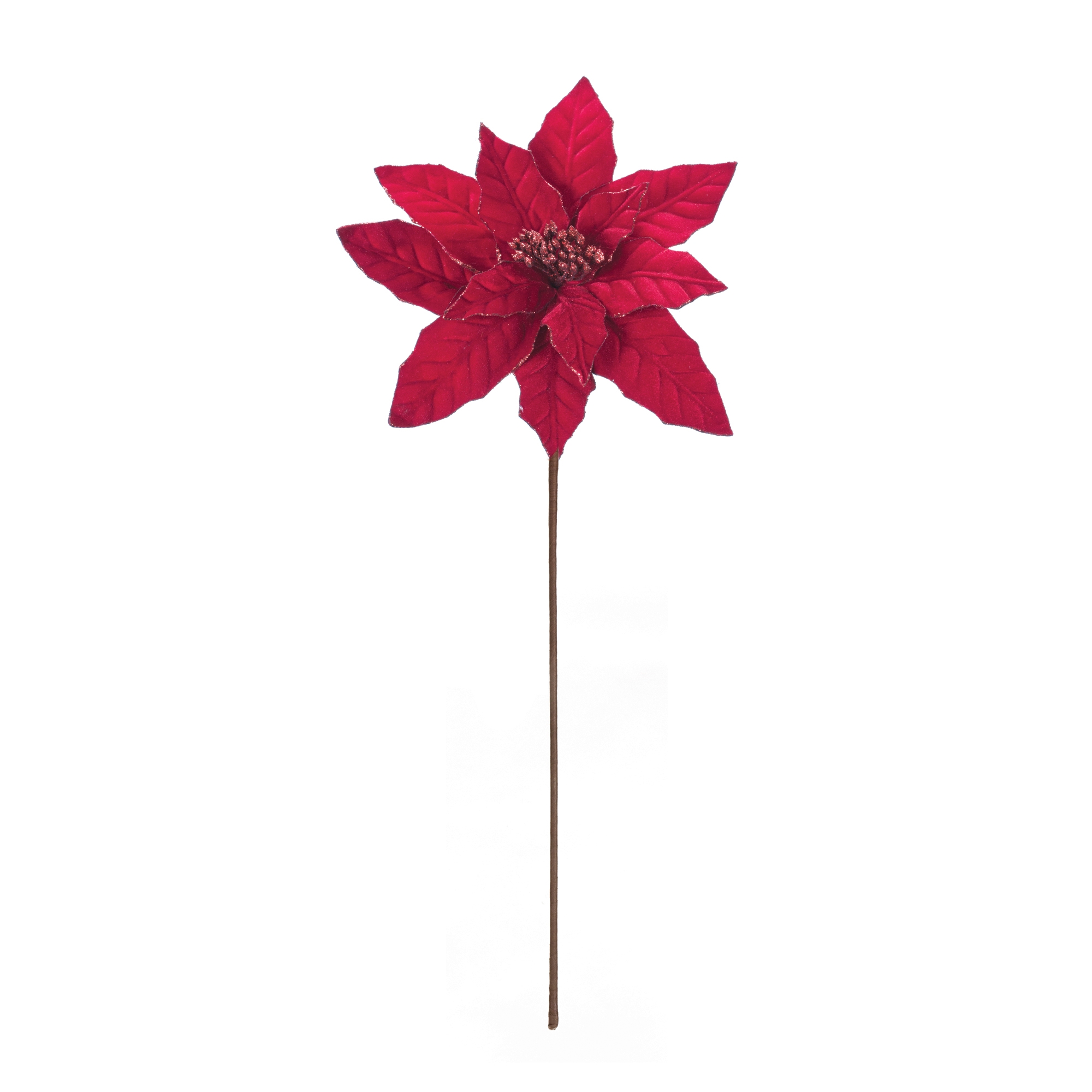 Poinsettia Stem (Set of 24) 25