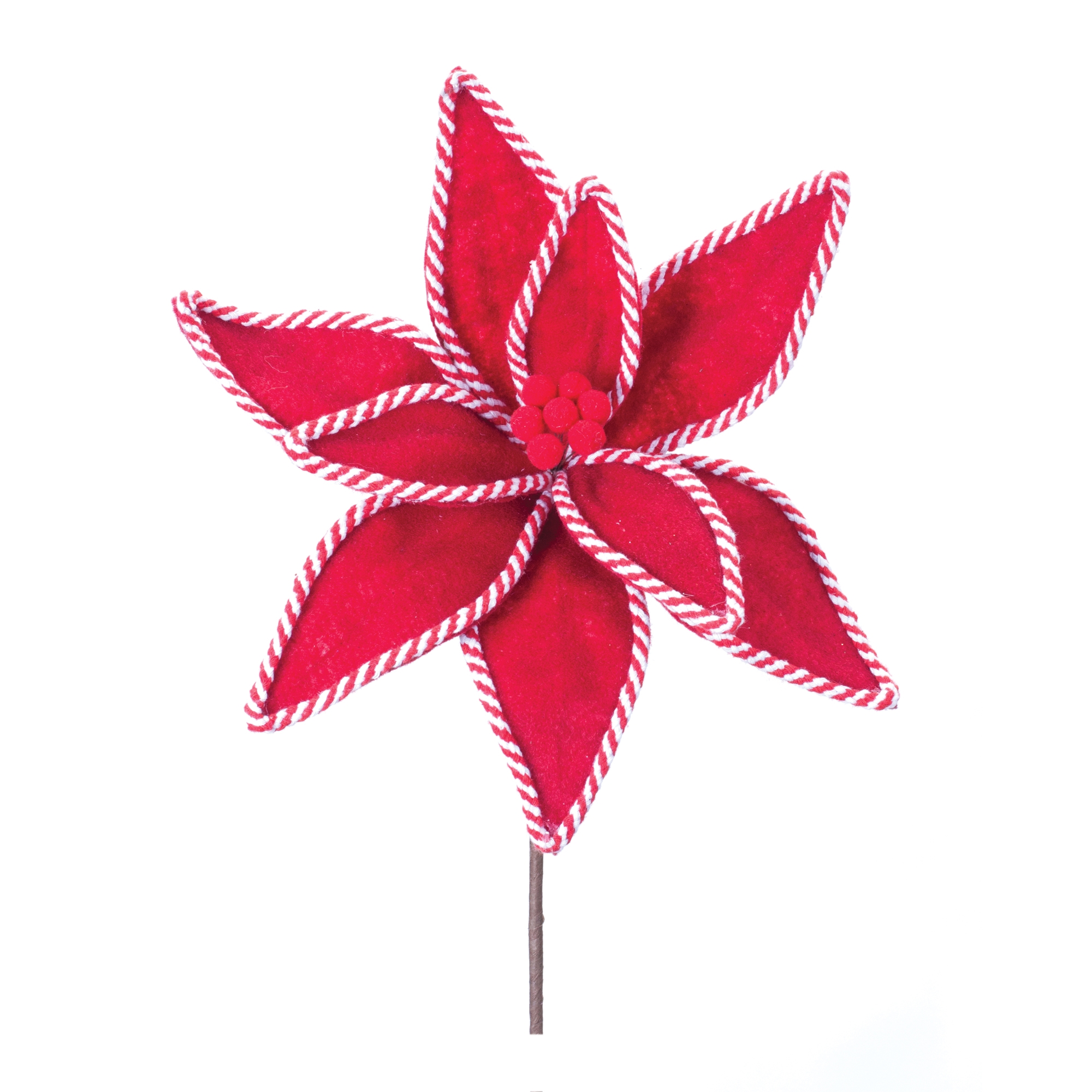 Poinsettia Stem (Set of 6) 25
