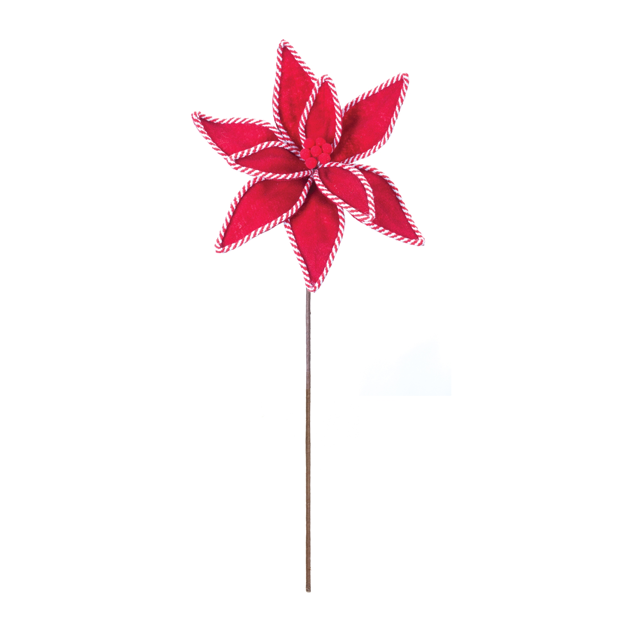 Poinsettia Stem (Set of 6) 25