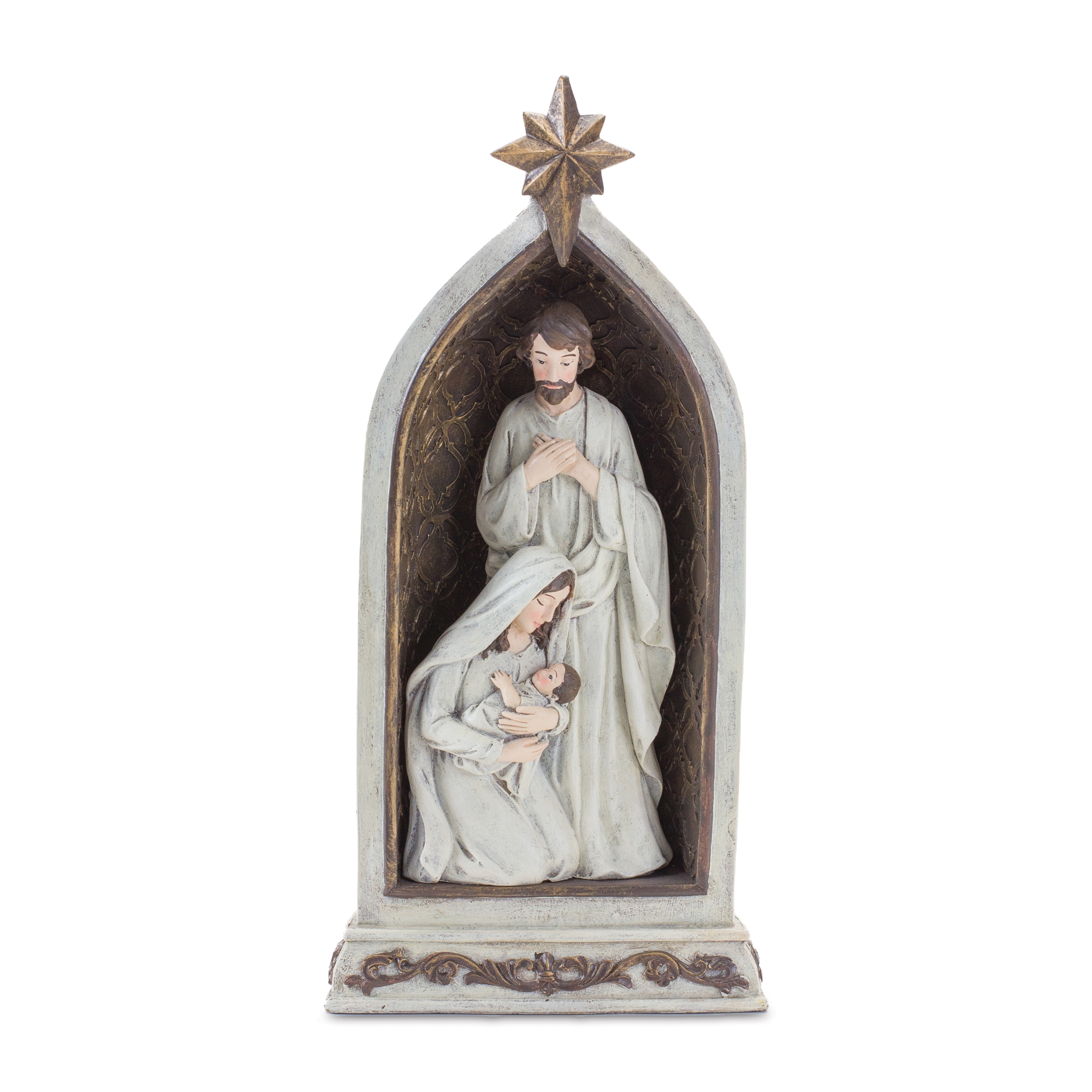 Holy Family in Arch (Set of 2) 12.5