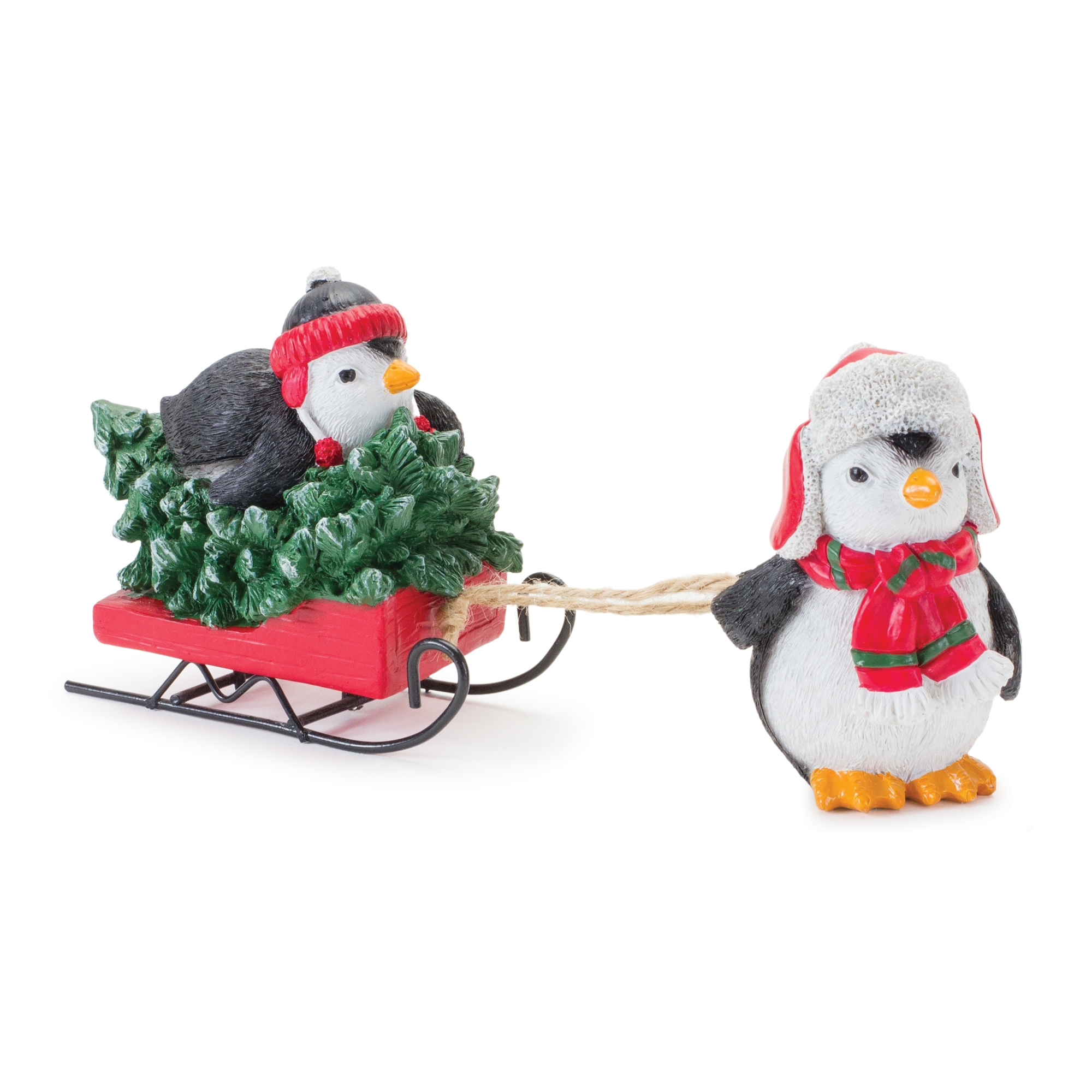 Penguin w/Sled (Set of 2) 8.75