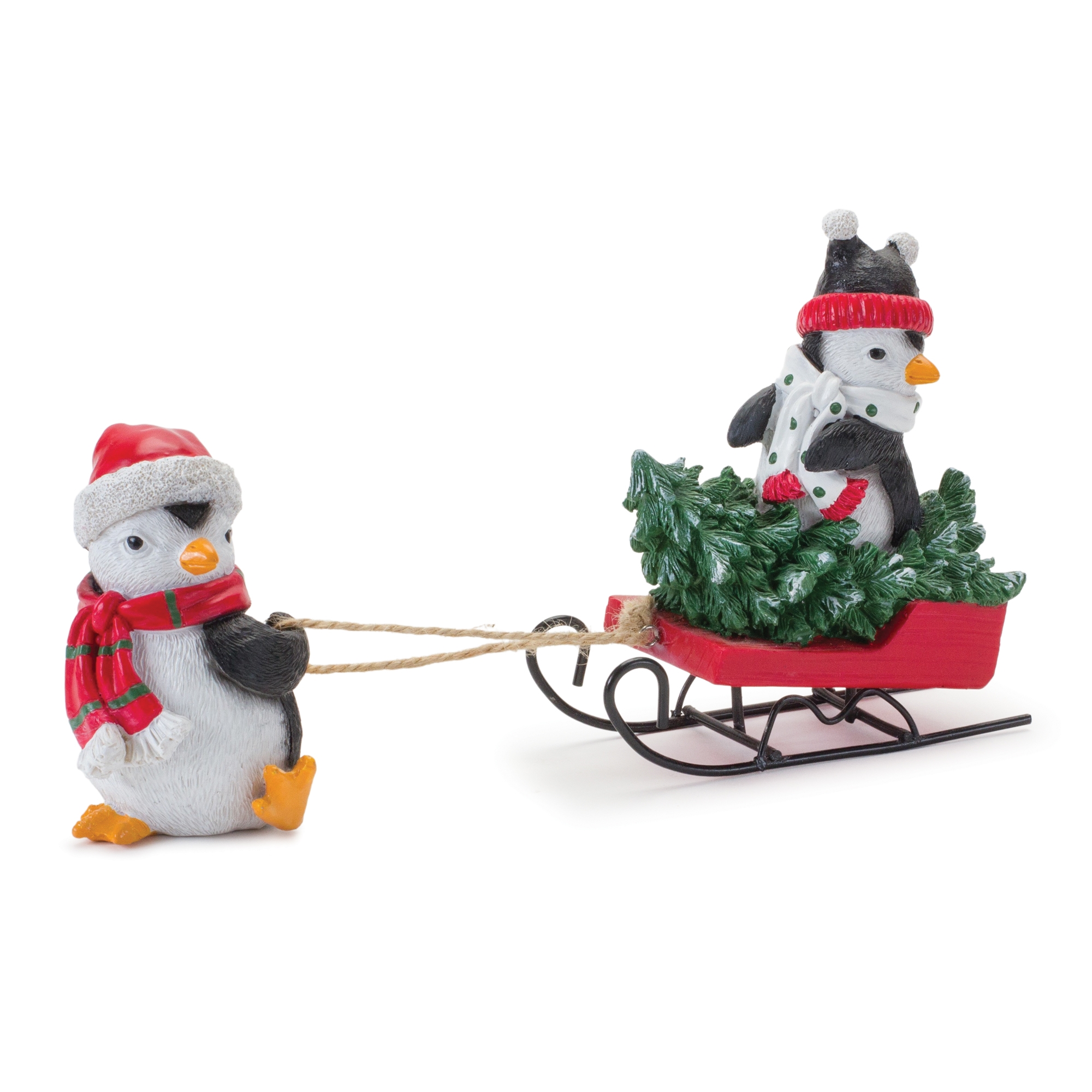 Penguin w/Sled (Set of 2) 8.75