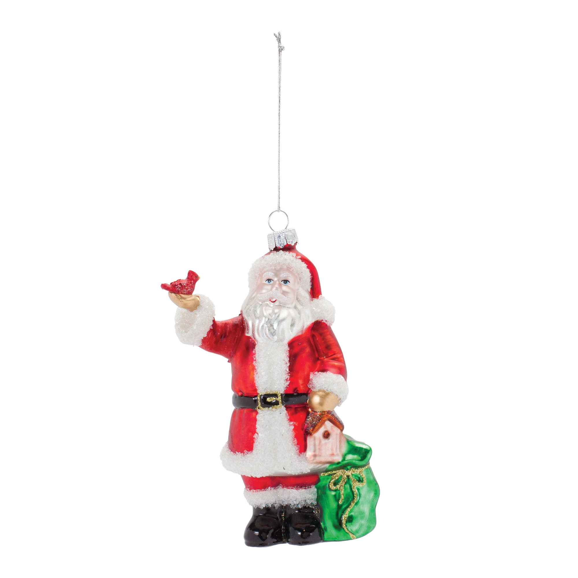 Santa Ornament (Set of 6) 6.25