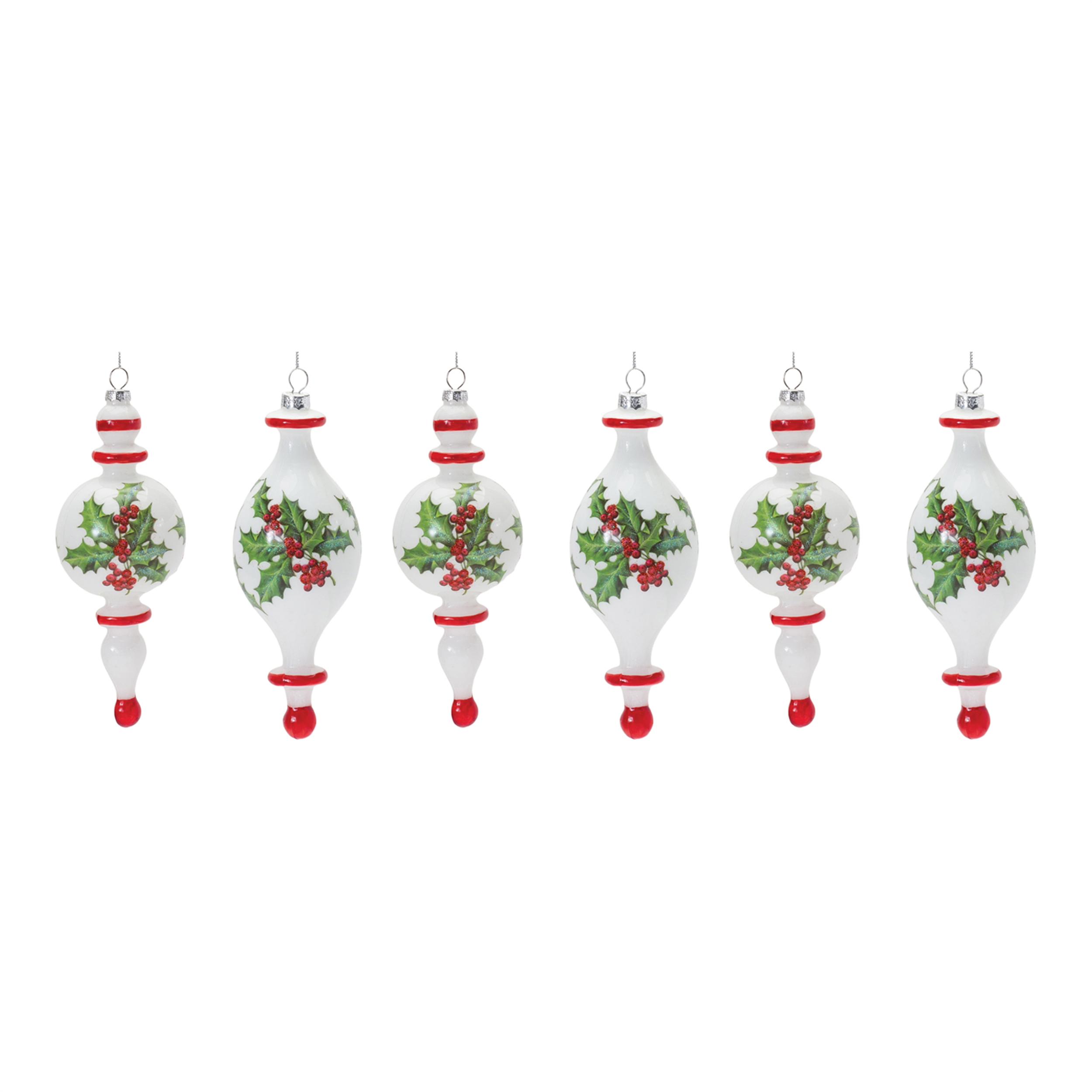 Drop Ornament (Set of 6) 7.75