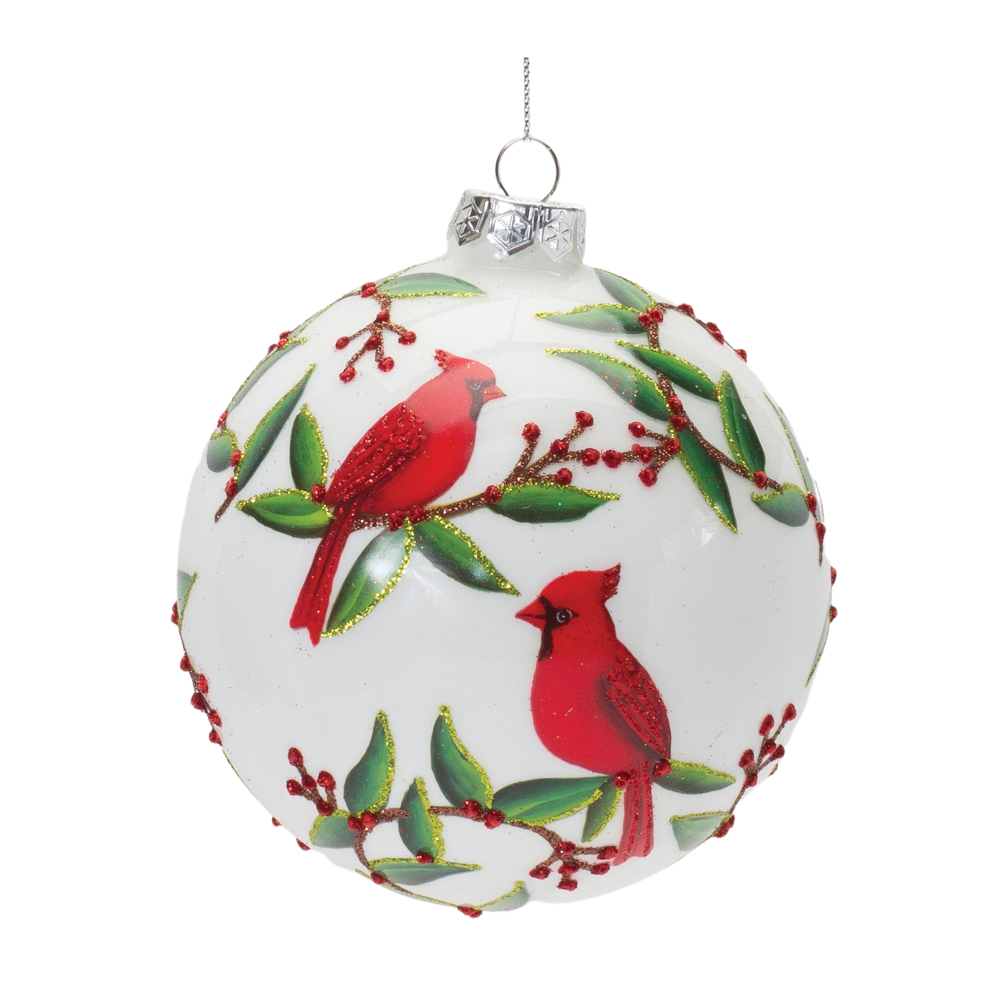 Cardinal Ball Ornament (Set of 6) 5