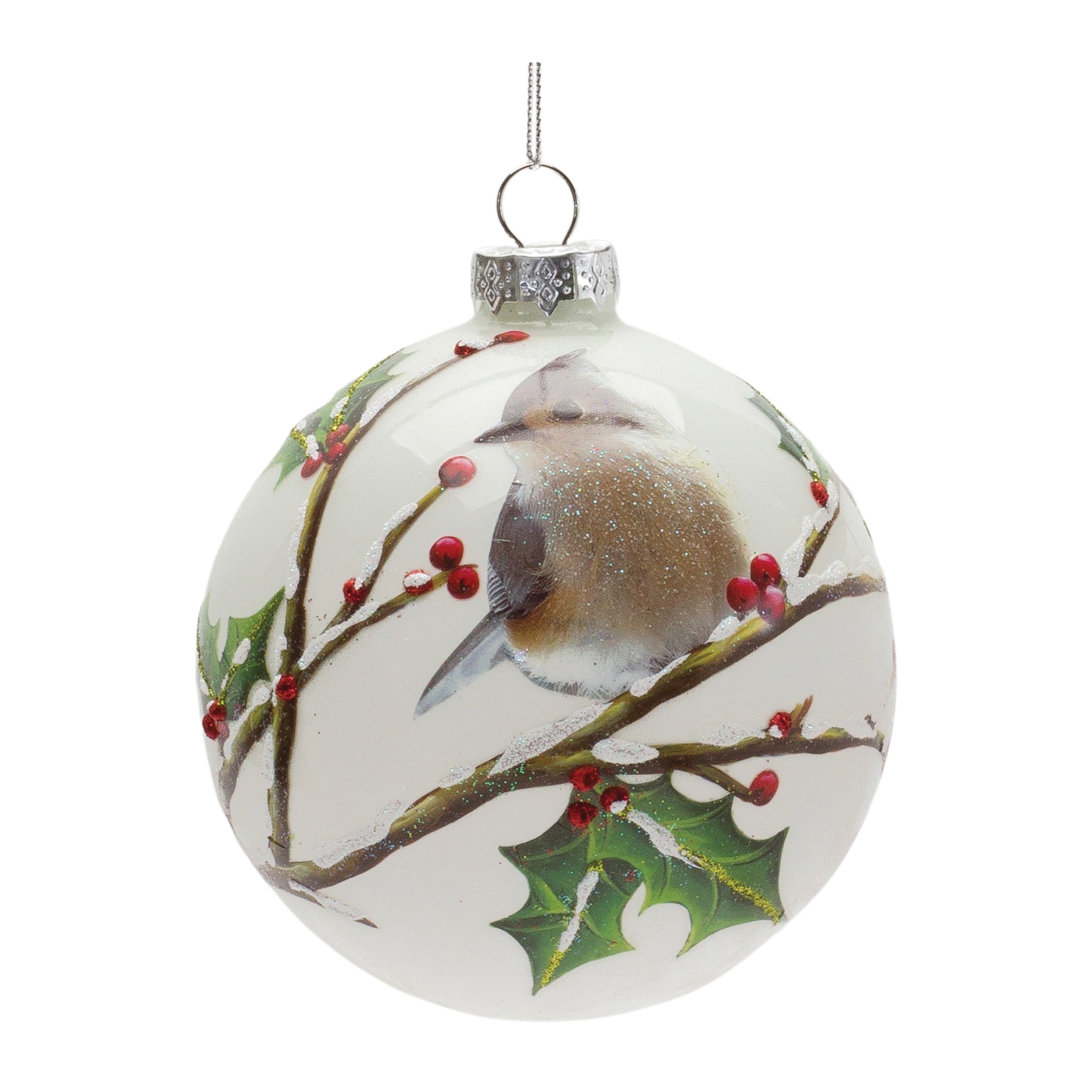 Bird Ball Ornament (Set of 6) 4