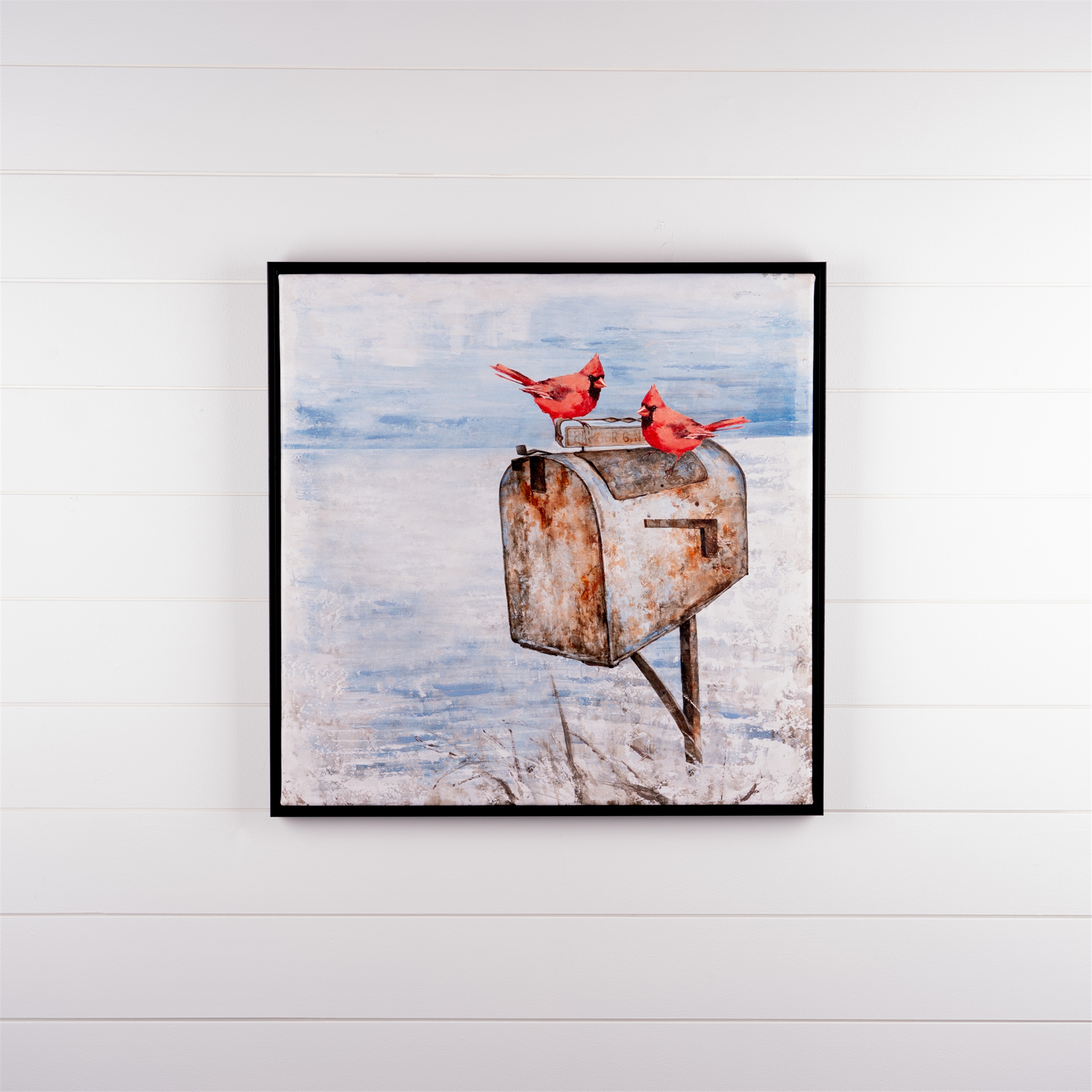 Cardinal and Mailbox Print 24
