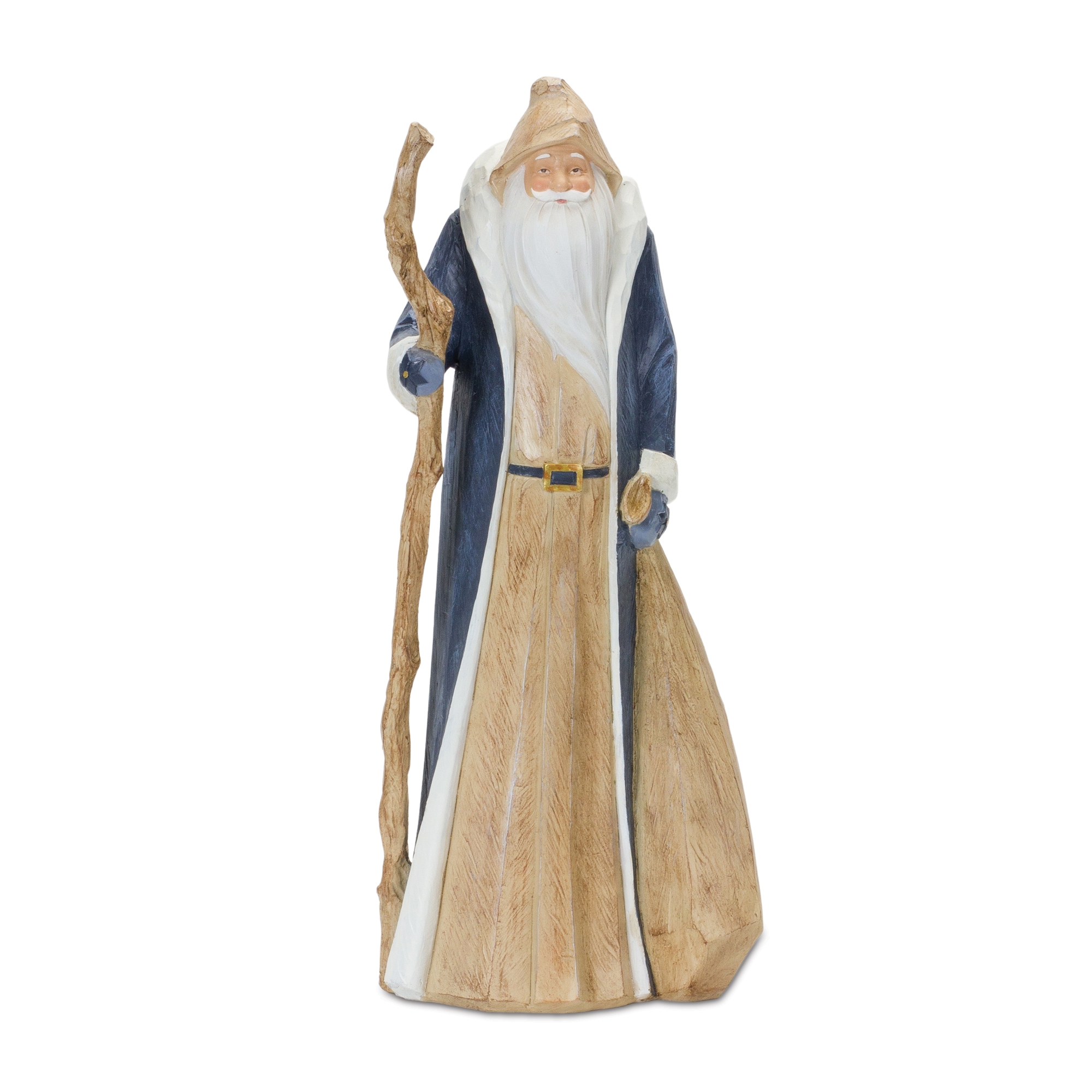 Santa w/Walking Stick 15.75
