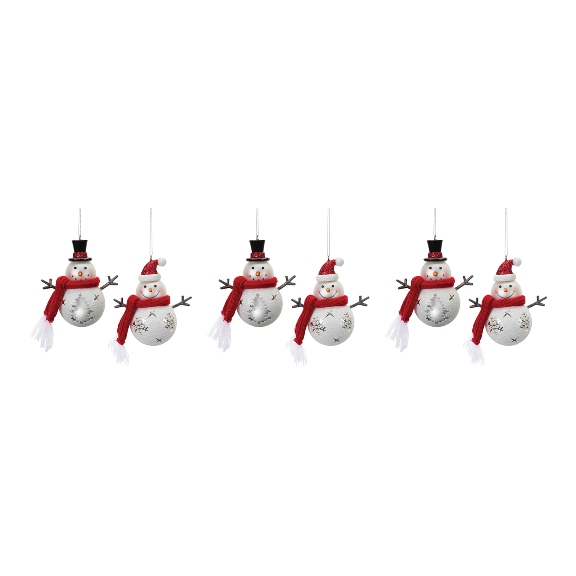 Snowman Ornament (Set of 6) 5