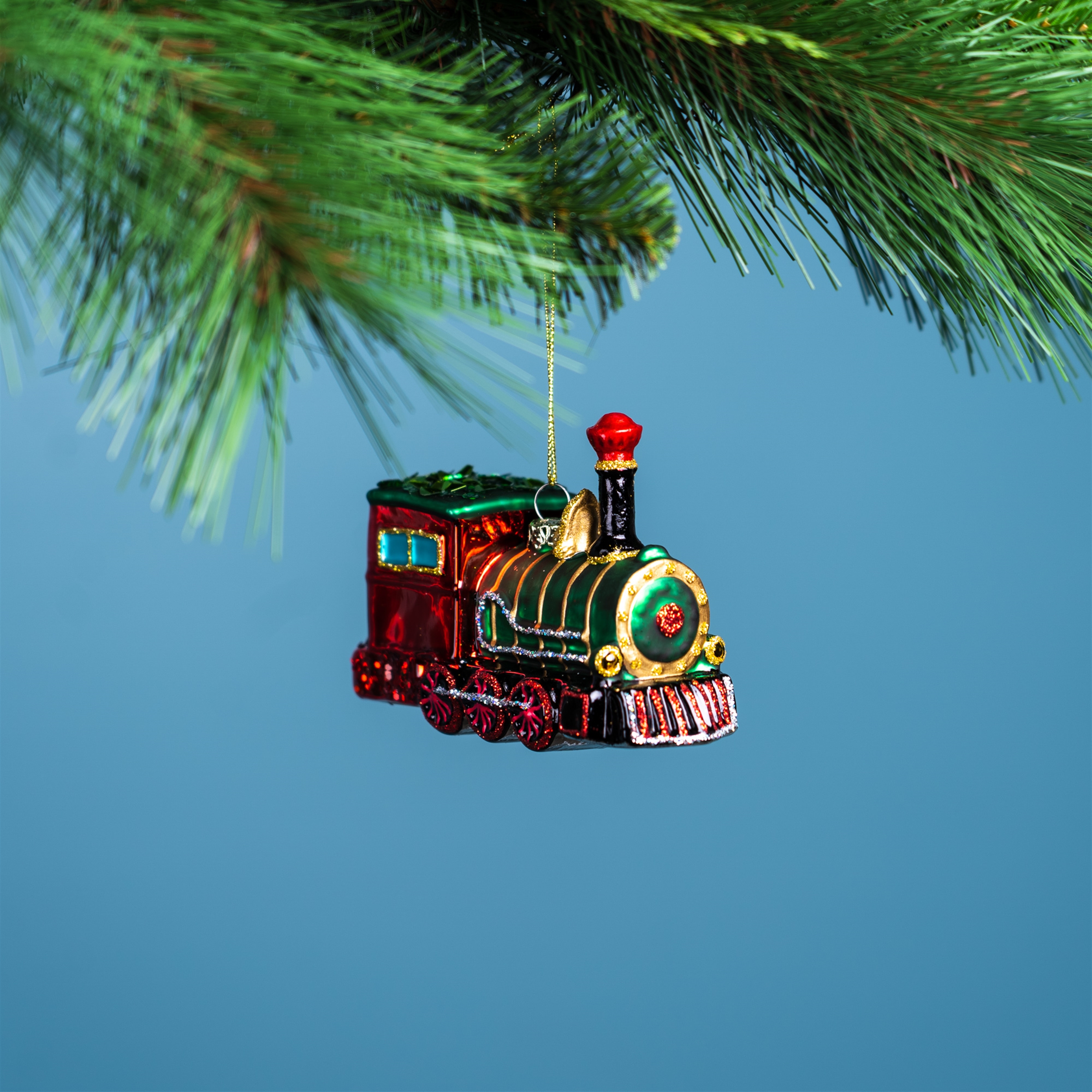 Train Ornament (Set of 6) 4.25