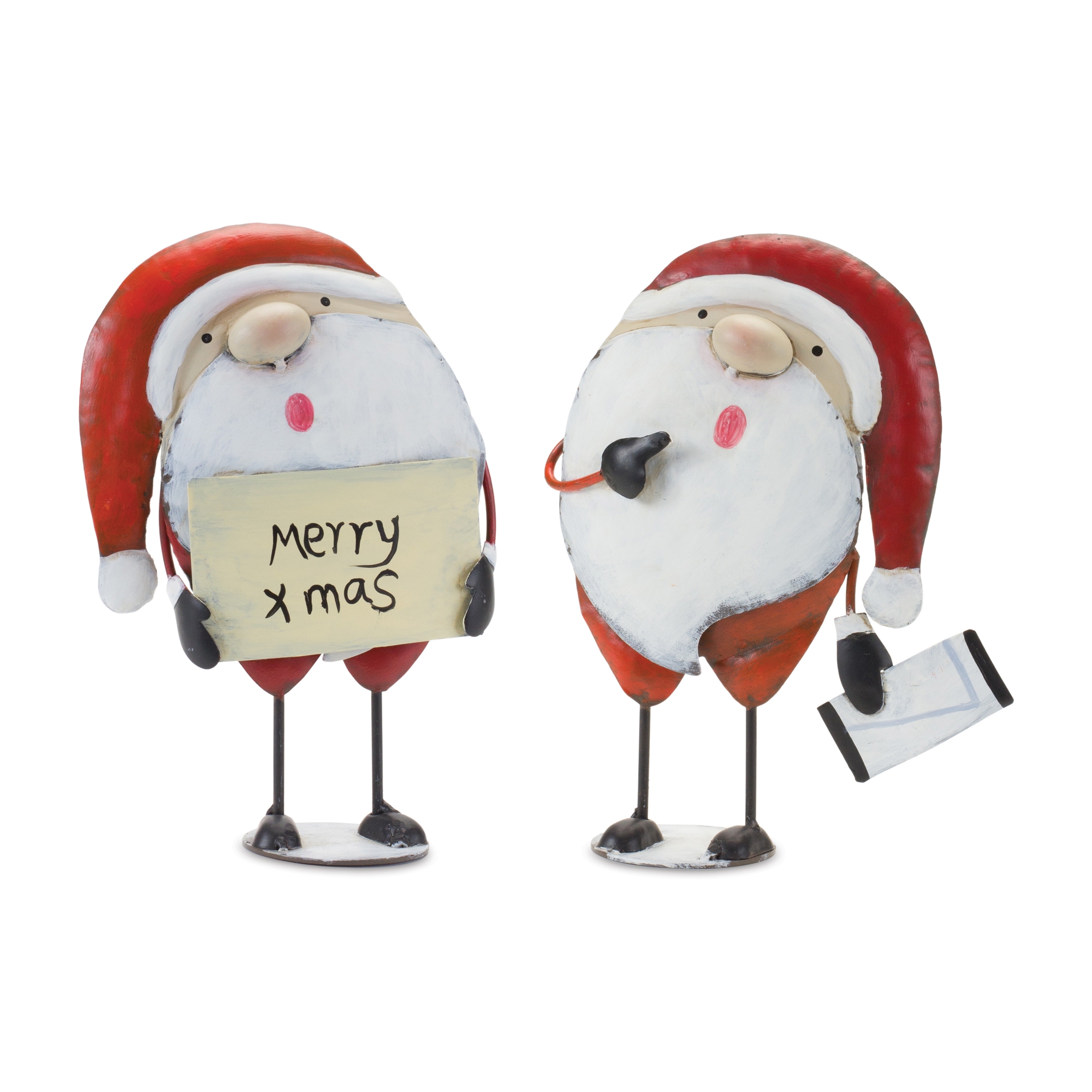 Santa (Set of 2) 8.5