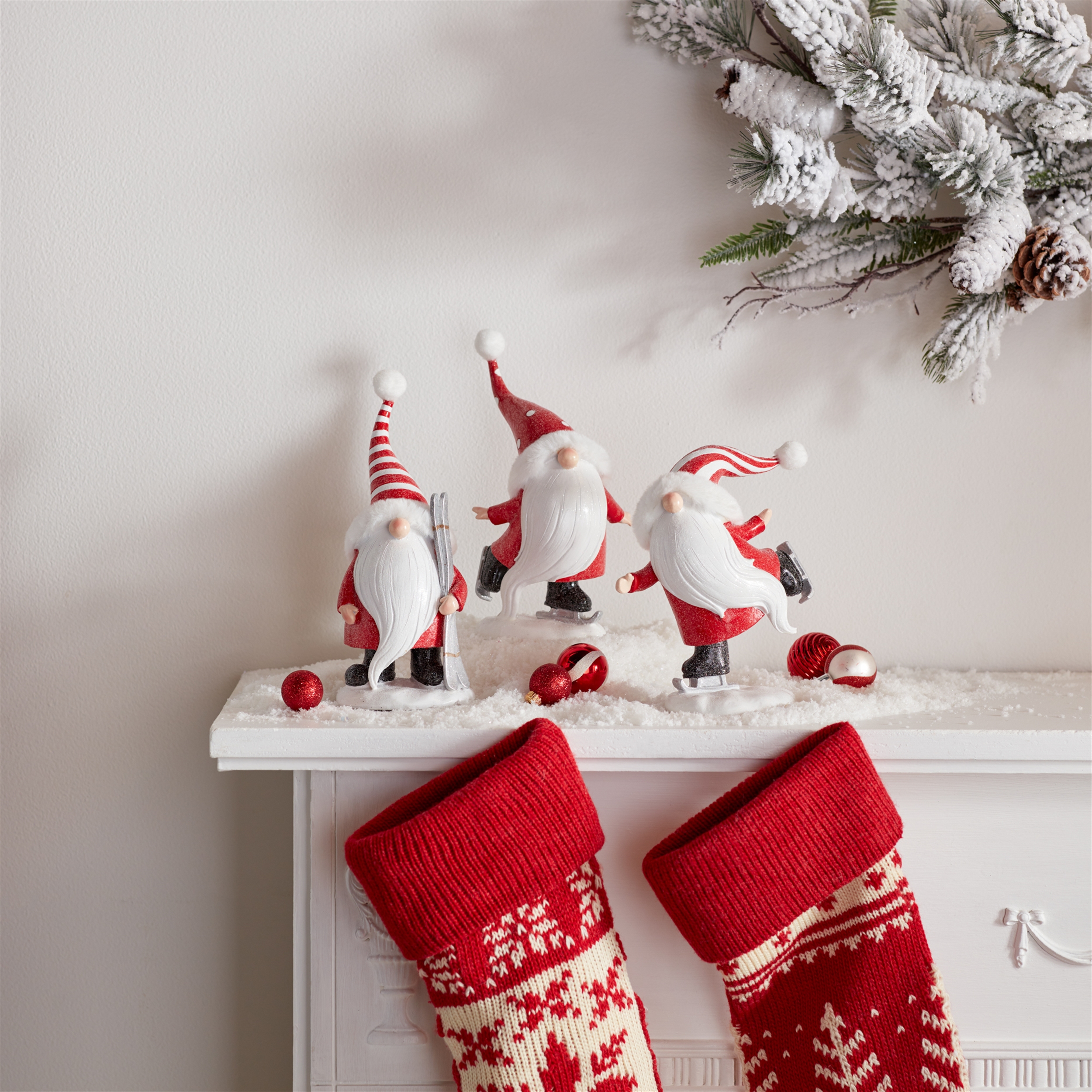 Winter Sport Gnome (Set of 3) 7