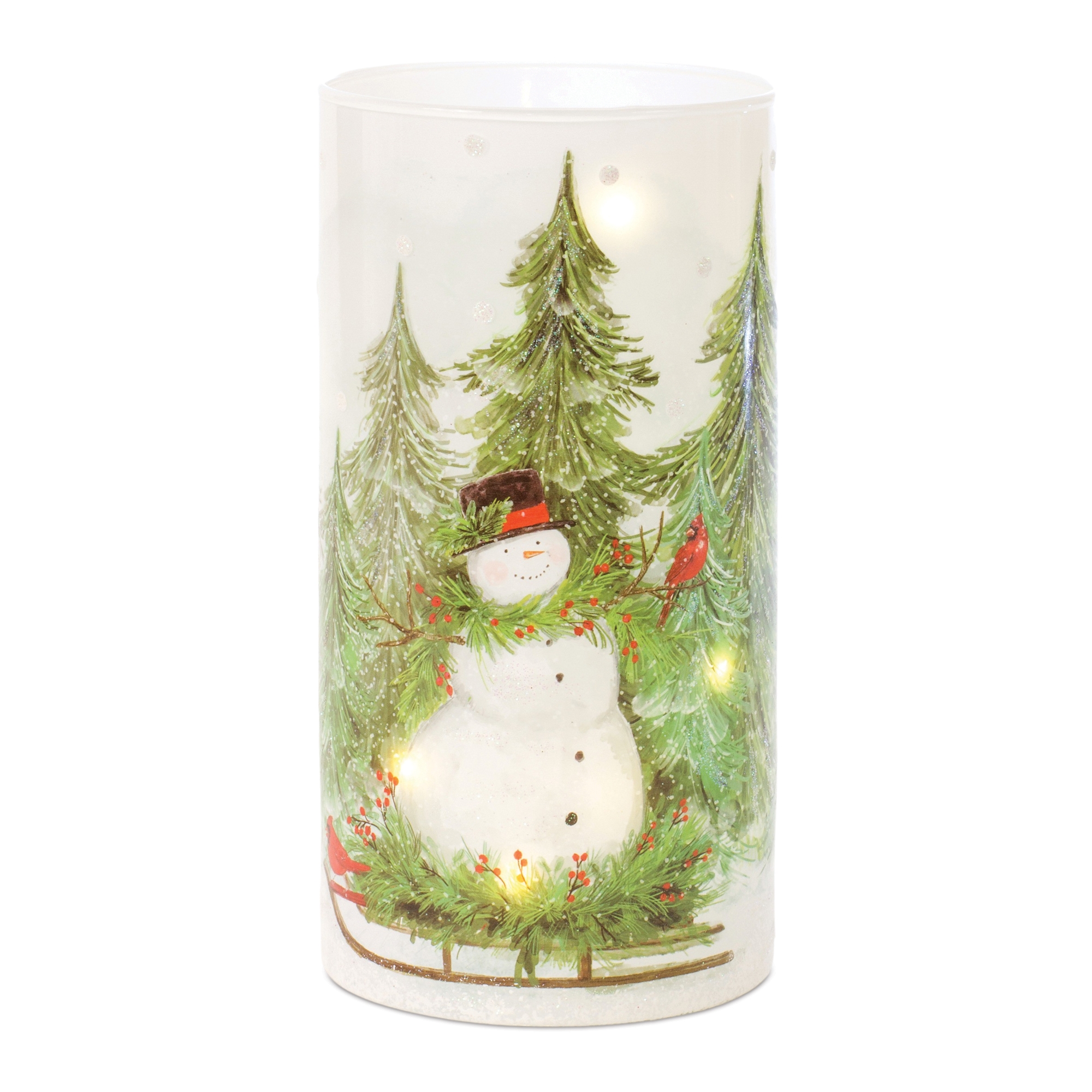 Snowman Candle Holder (Set of 2) 4