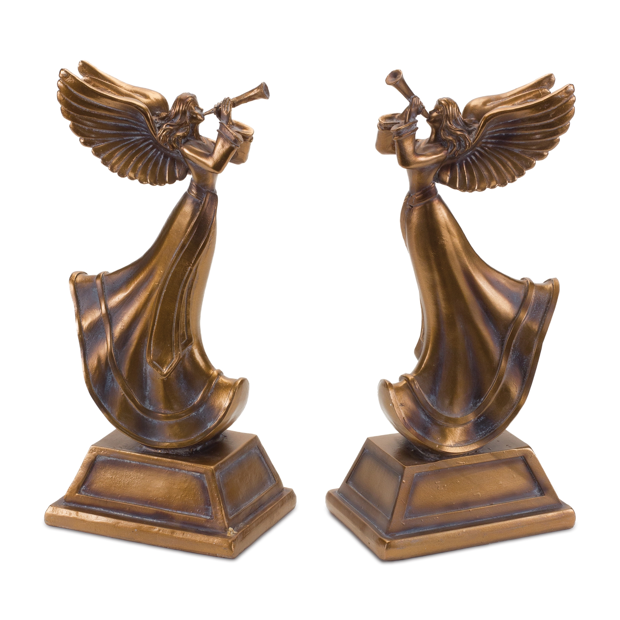 Angel w/Horn (Set of 2) 11.75