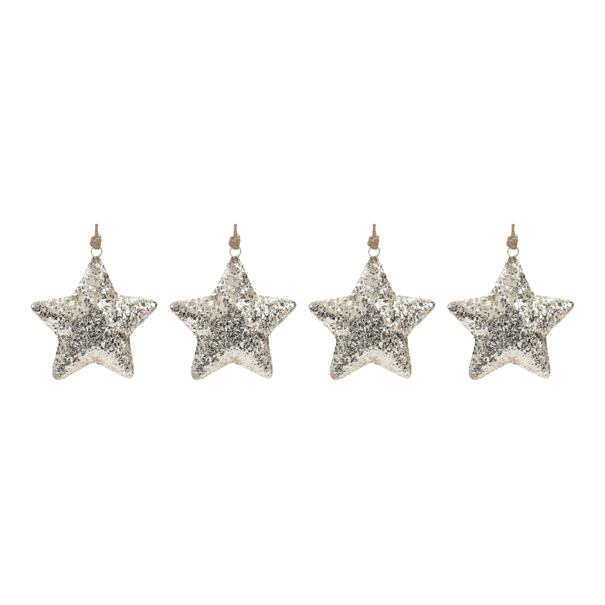 Star Ornament (Set of 4) 6.5