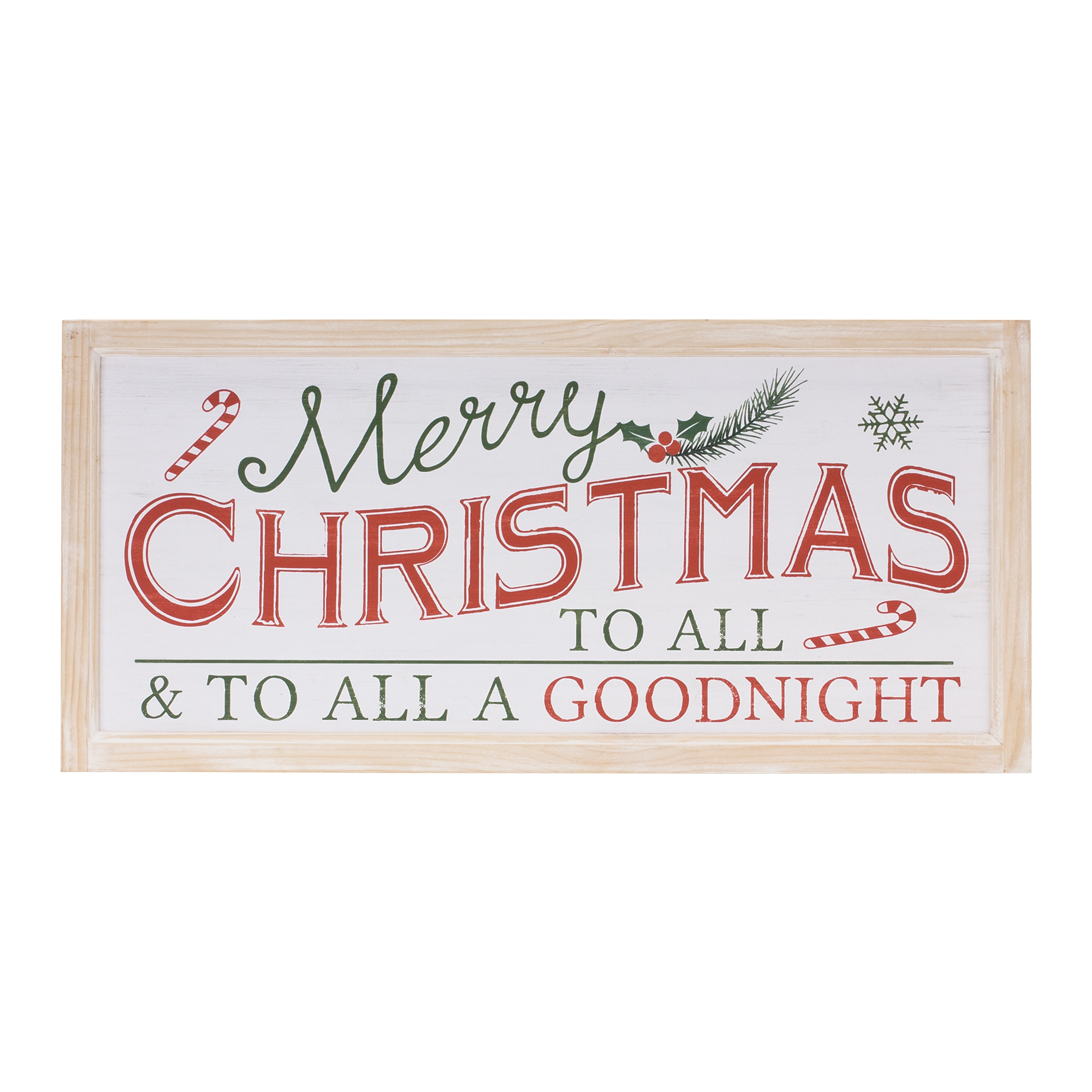 Merry Christmas/ Good Night Sign 30