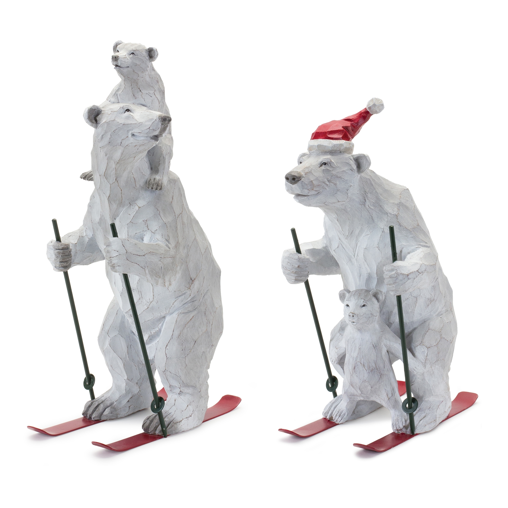 Polar Bear on Skis (Set of 2) 14