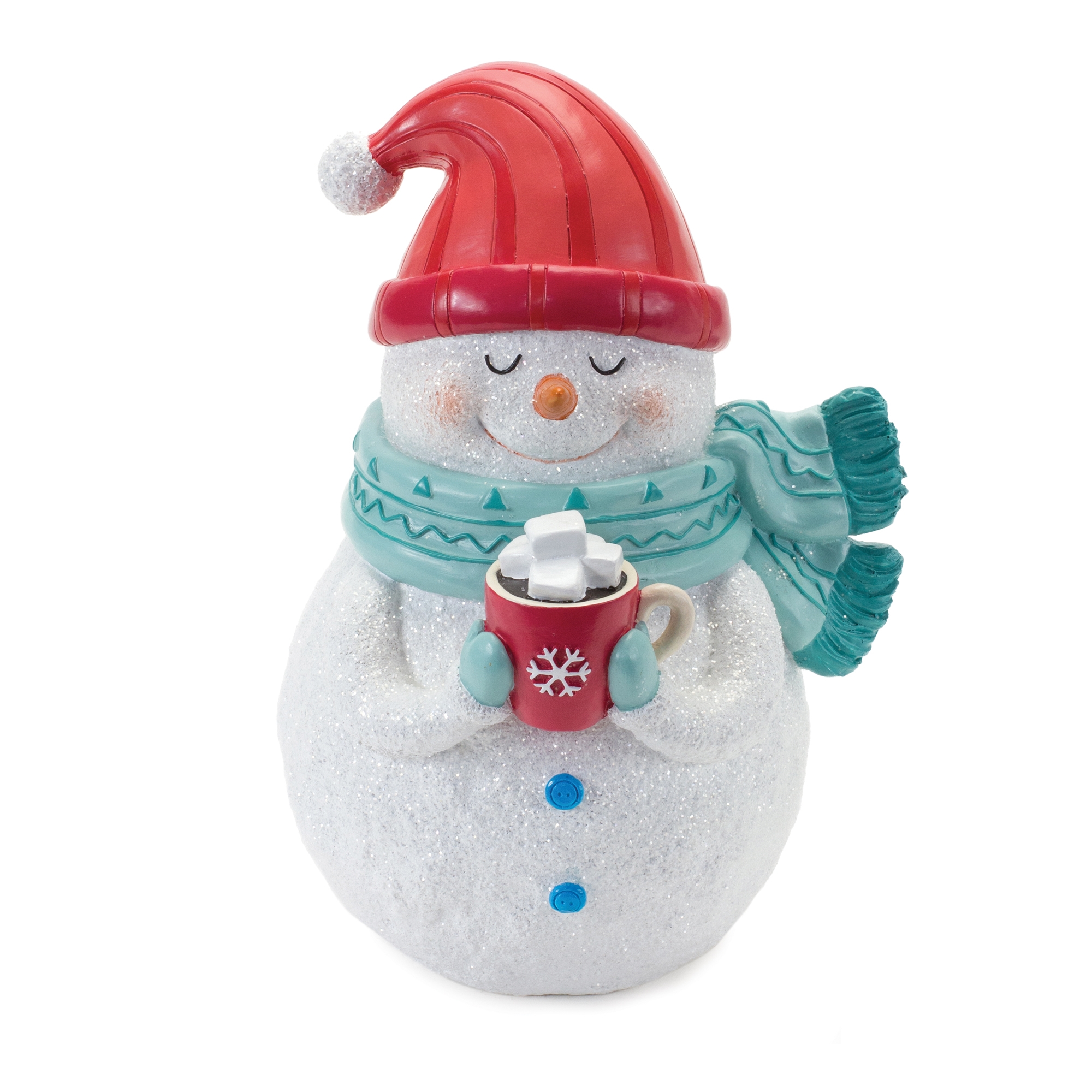 Snowman w/Mug 10.5