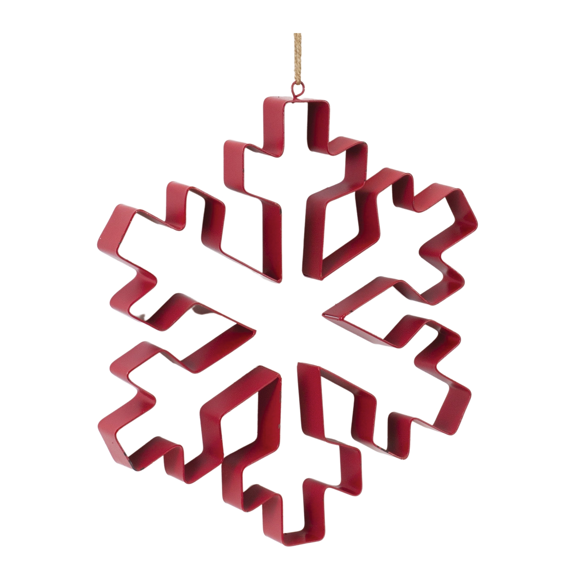 Snowflake Cookie Cutter Ornament (Set of 4) 10.5