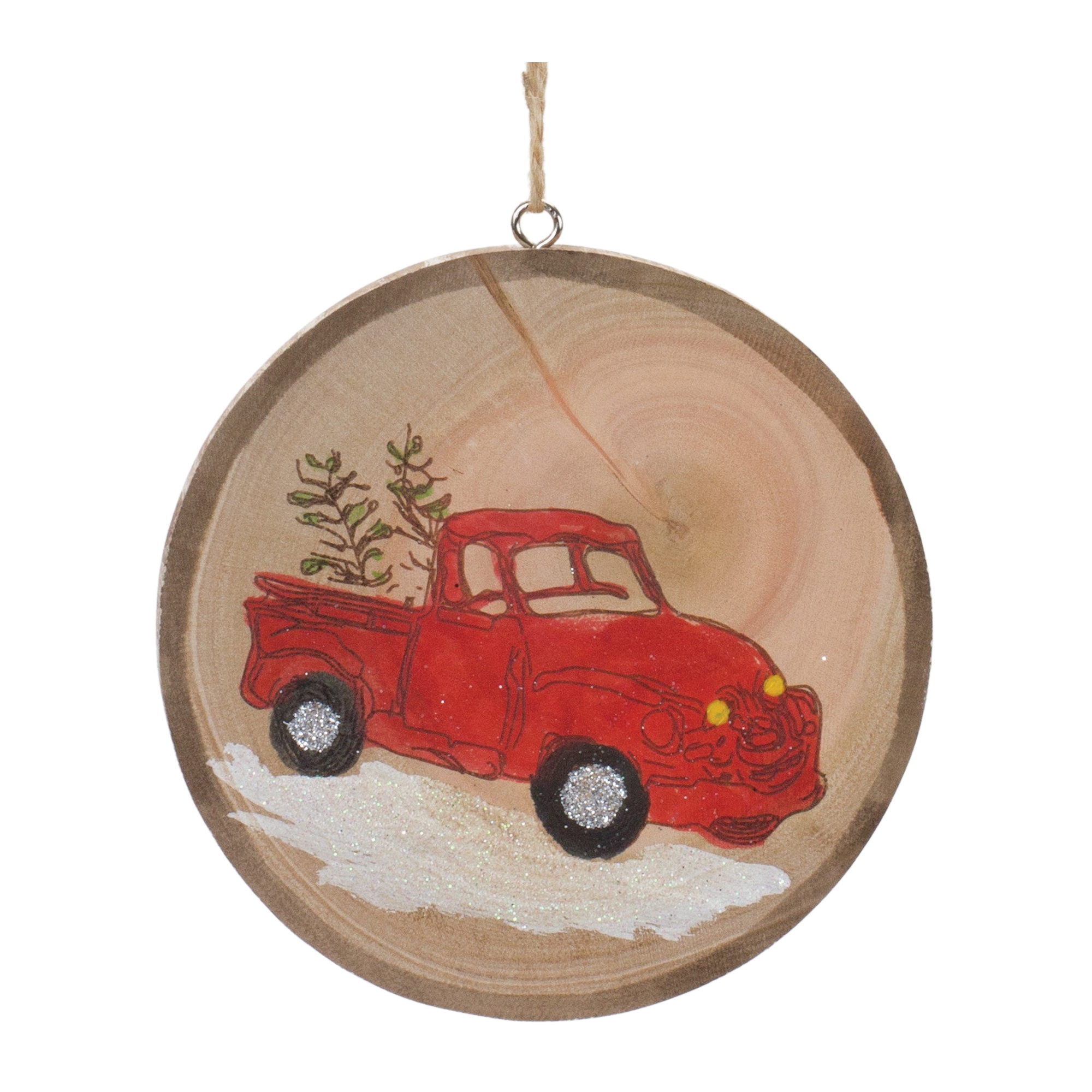 Tractor and Truck Disc Ornament (Set of 12) 4