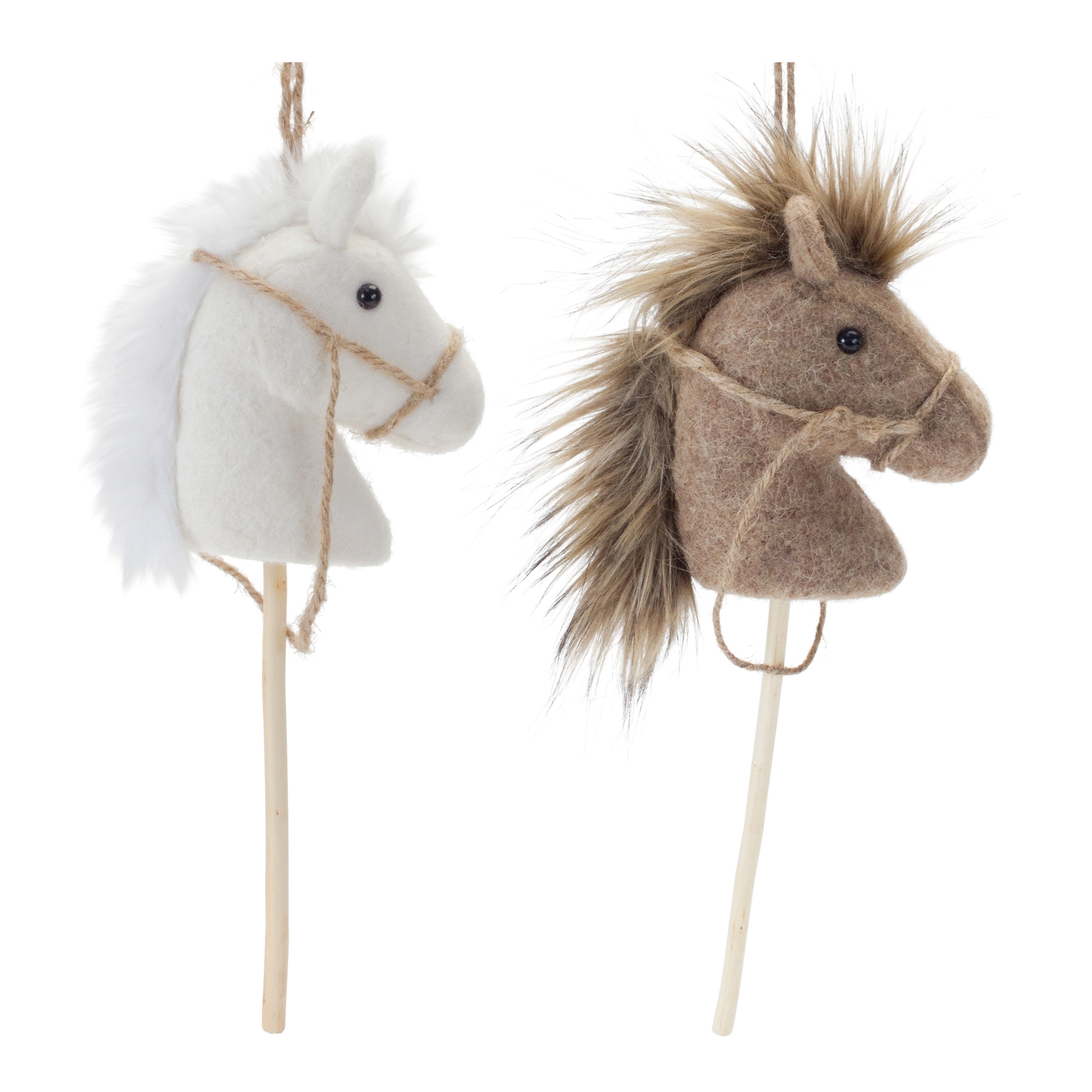 Hobby Horse Ornament (Set of 6) 14.25