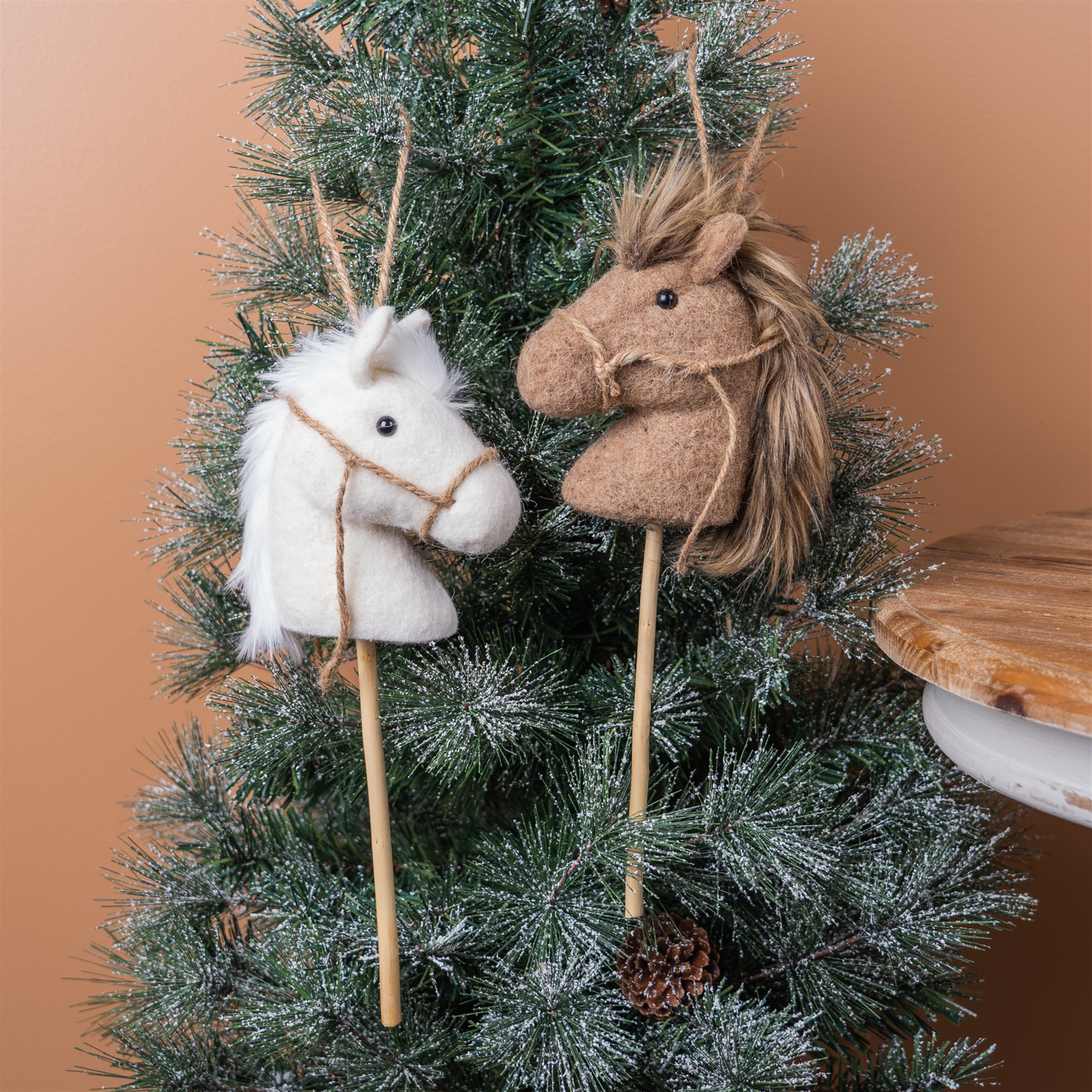 Hobby Horse Ornament (Set of 6) 14.25