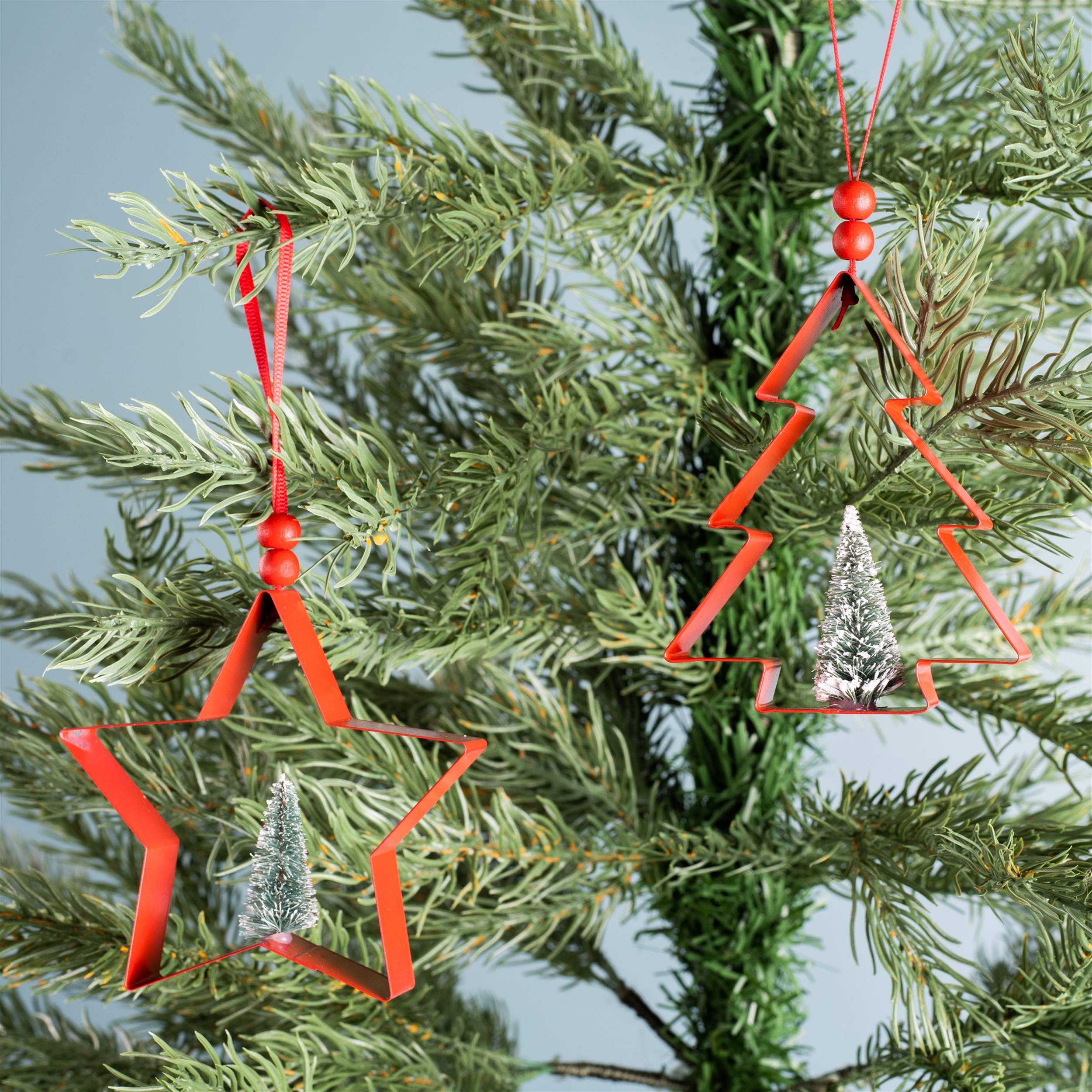 Star and Tree Cookie Cutter Ornament (Set of 6) 4