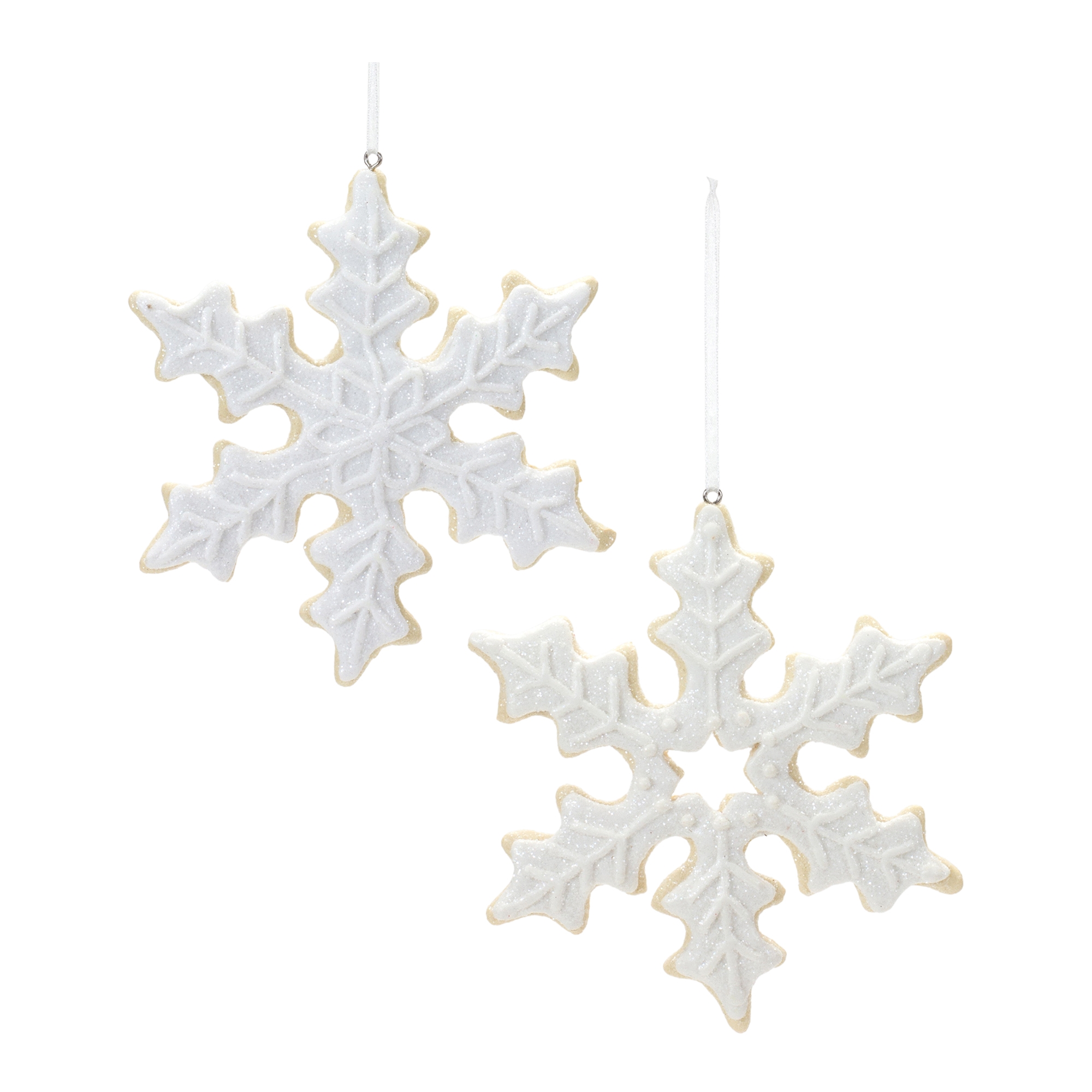 Snowflake Cookie Ornament (Set of 12) 5.5