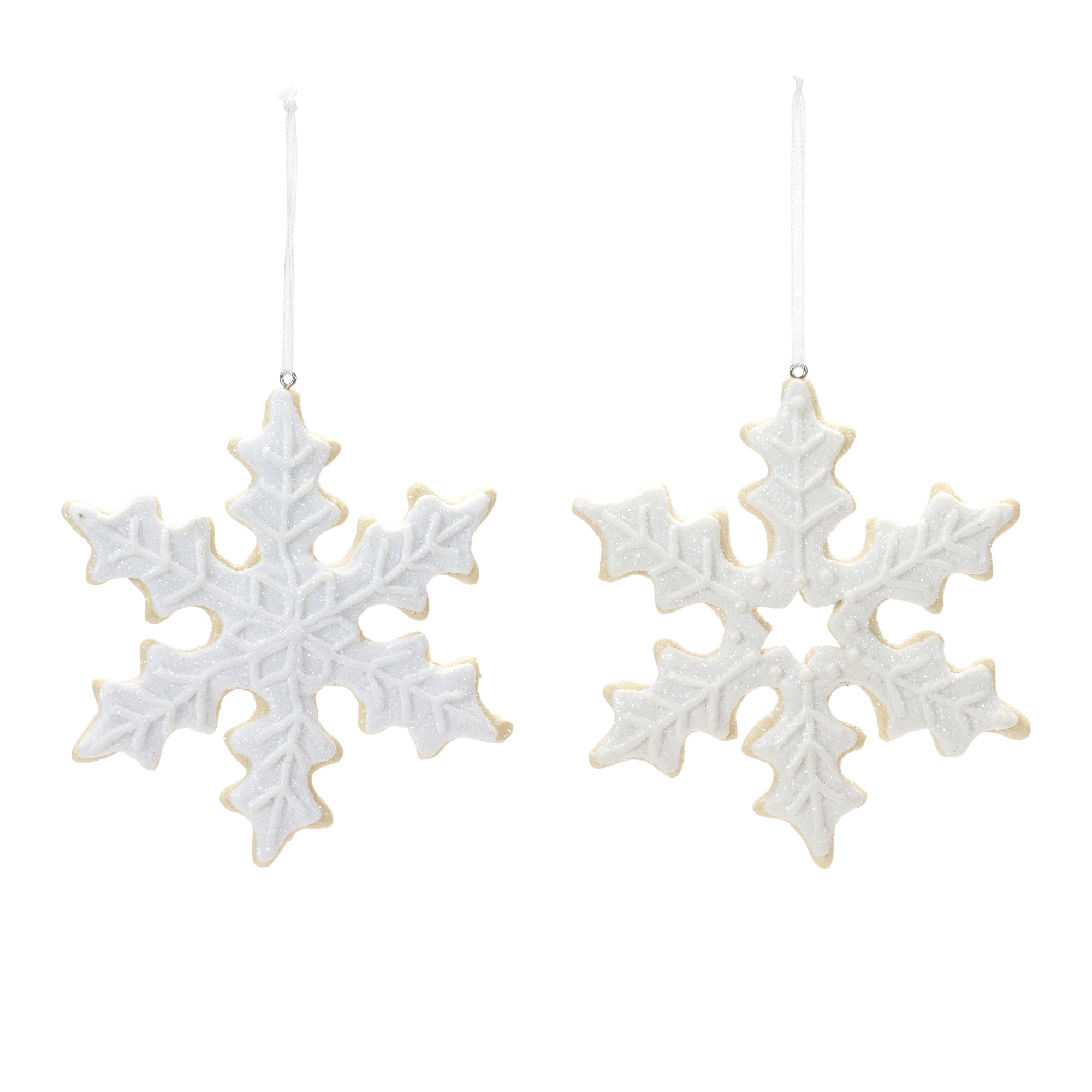 Snowflake Cookie Ornament (Set of 12) 5.5