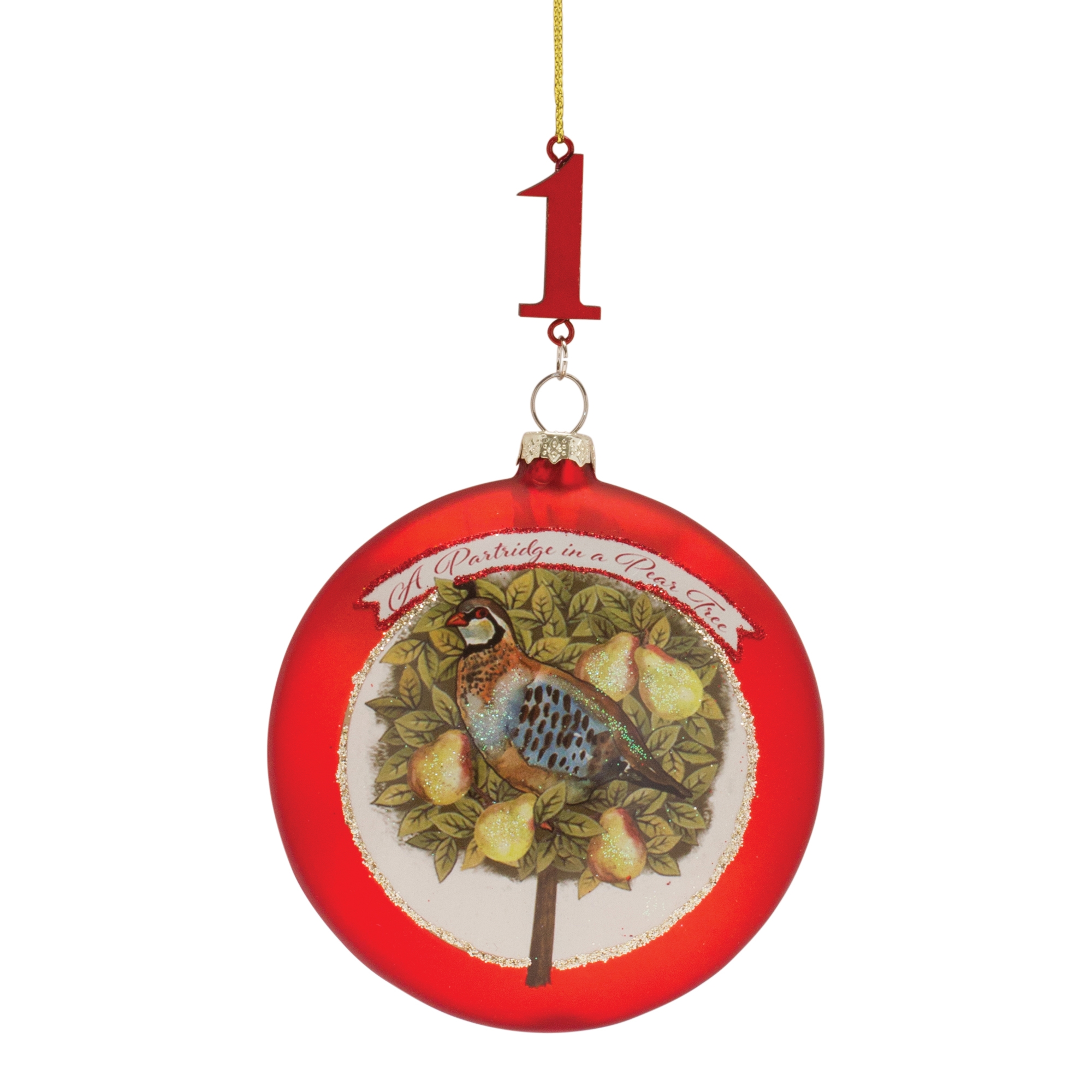 12 Days Of Christmas Ornaments (Set of 12) 4.75