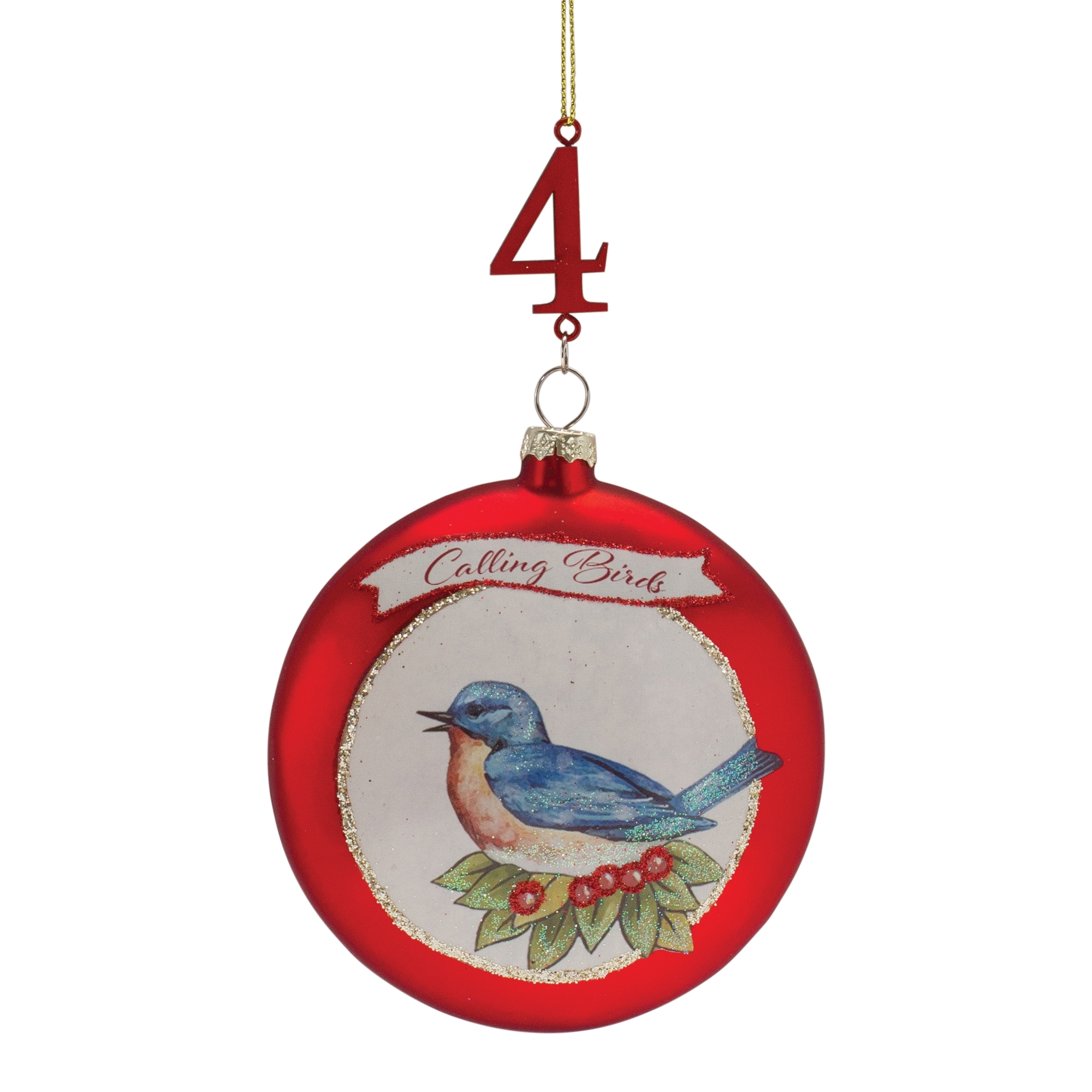 12 Days Of Christmas Ornaments (Set of 12) 4.75